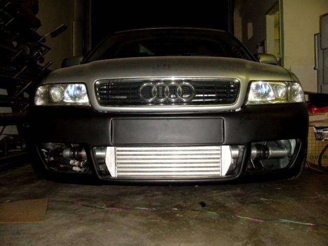 Evolution Racewerks B5 A4 Competition Series Front Mount Intercooler (FMIC), Full Kit Polished Polished thumbnail 2