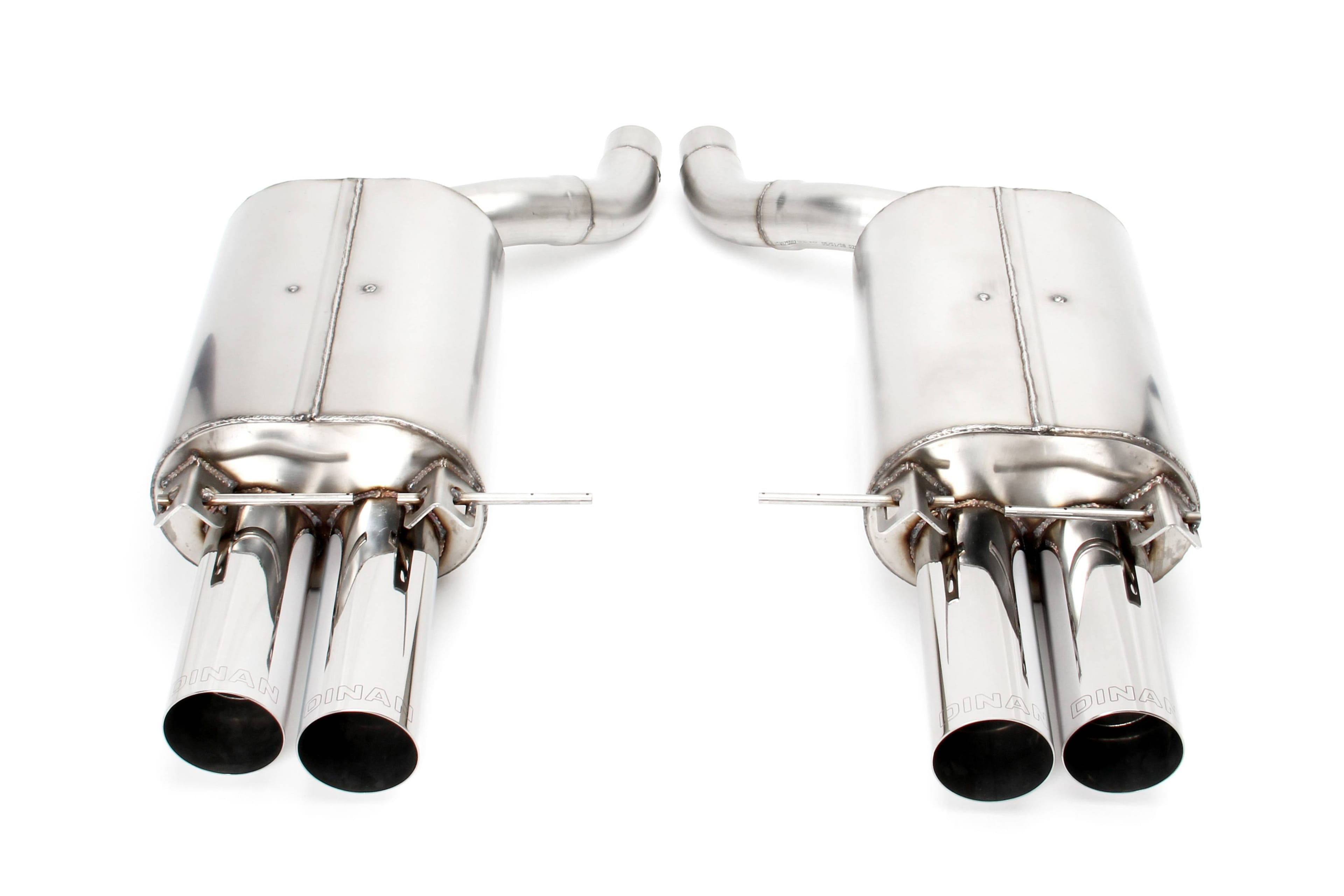 GFBV D660-0009A Dinan Free Flow Axle-Back Exhaust - 2006-2010 BMW M5 - Fits 2006-2010 BMW M5 thumbnail 2