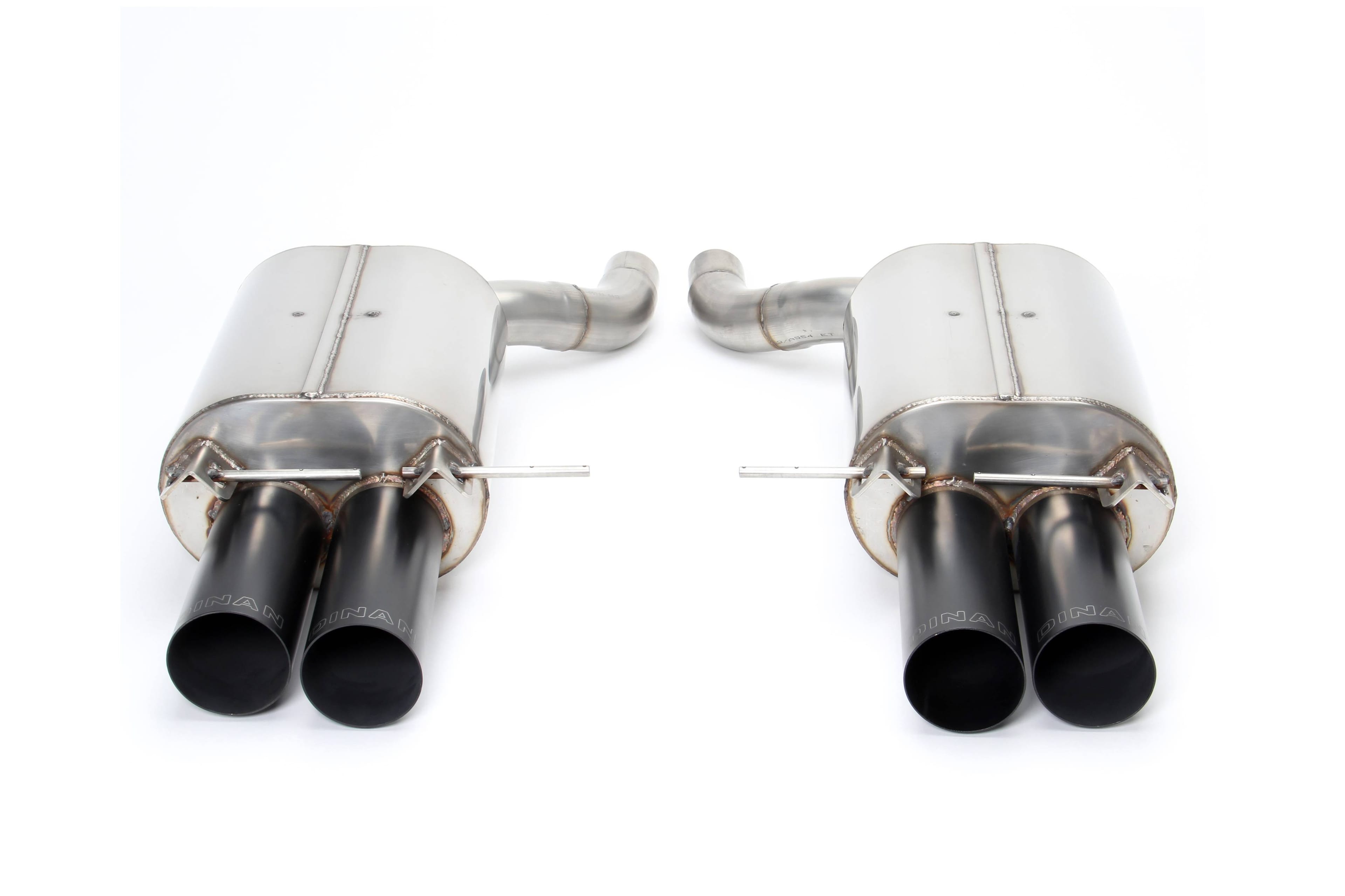 GFBV D660-0009A-BLK Dinan Free Flow Axle-Back Exhaust - 2006-2010 BMW M5 - Fits 2006-2010 BMW M5 thumbnail 2