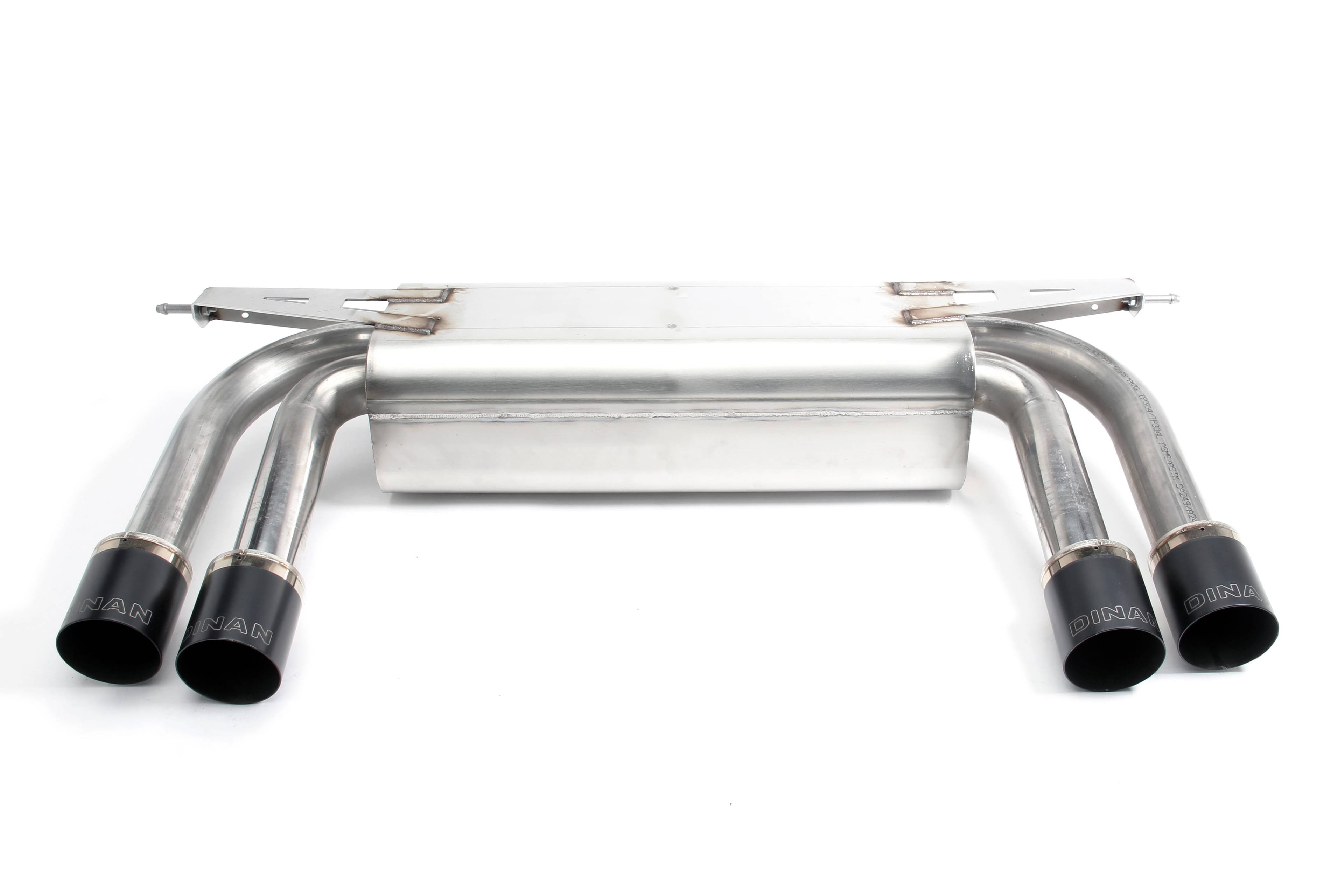 GFBV D660-0035-BLK Dinan Free Flow Axle-Back Exhaust - 2010-2014 BMW X5M/X6M - Fits 2010-2014 BMW X5, X6 thumbnail 2