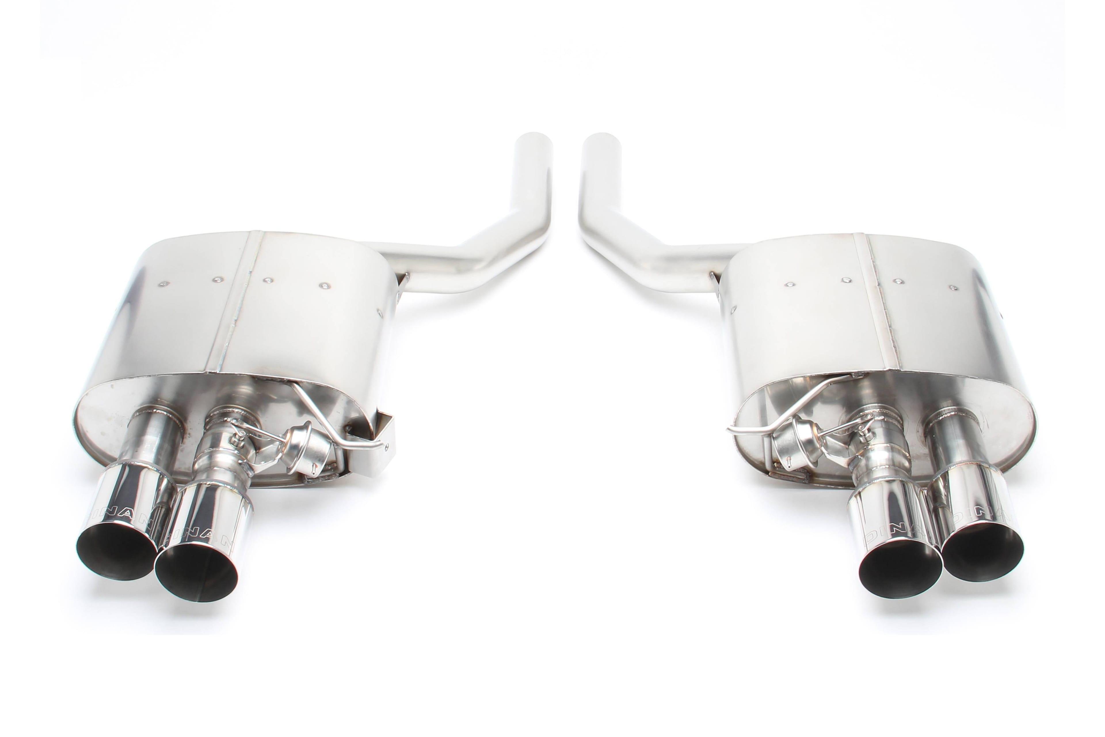 GFBV D660-0036 Dinan Free Flow Axle-Back Exhaust - 2011-2016 BMW 550i - Fits 2011-2016 BMW 550i, 550i xDrive thumbnail 2
