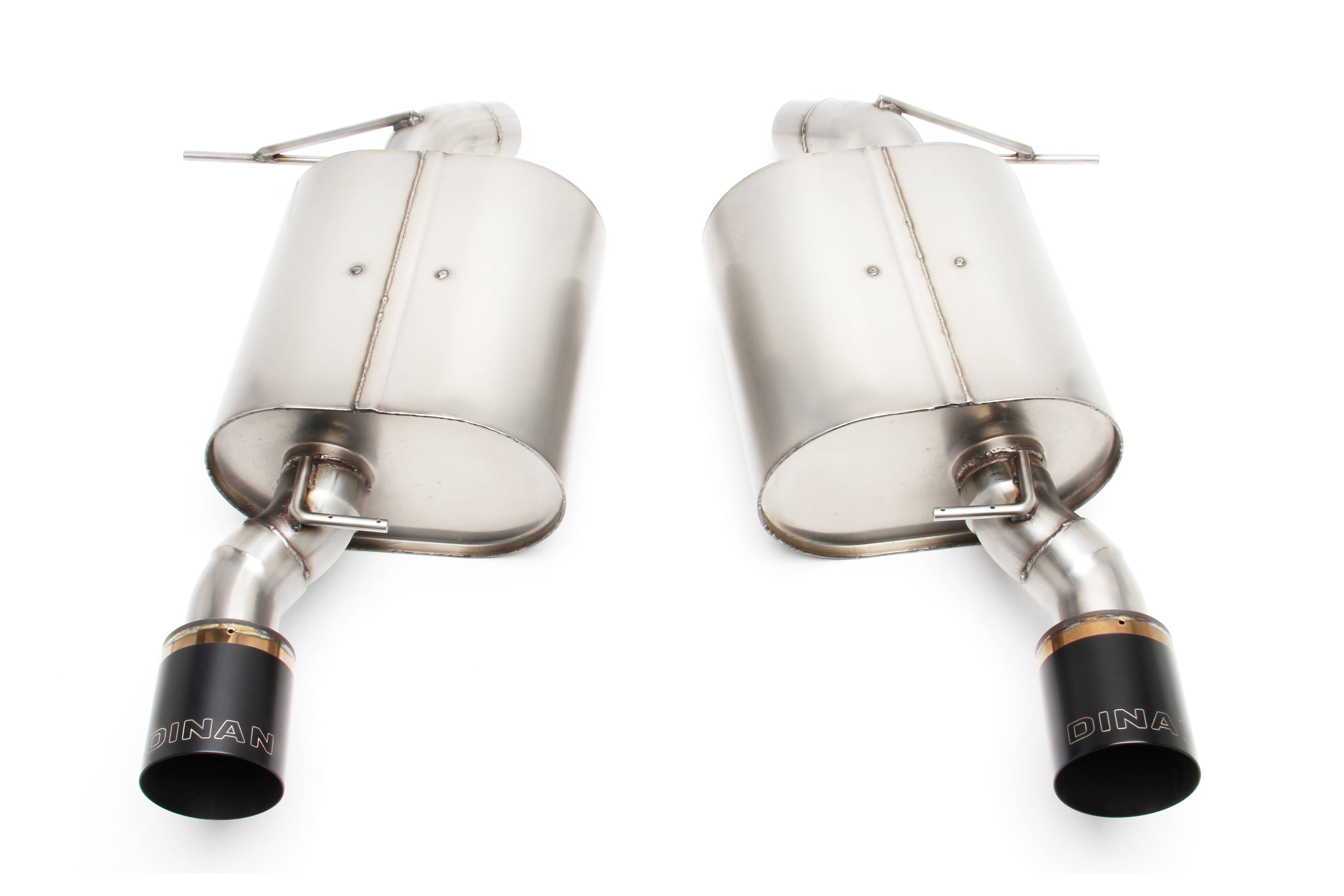 GFBV D660-0011-BLK Dinan Free Flow Axle-Back Exhaust - 2007-2013 BMW 335i/335is/335xi - Fits select 2007-2013 BMW models thumbnail 2