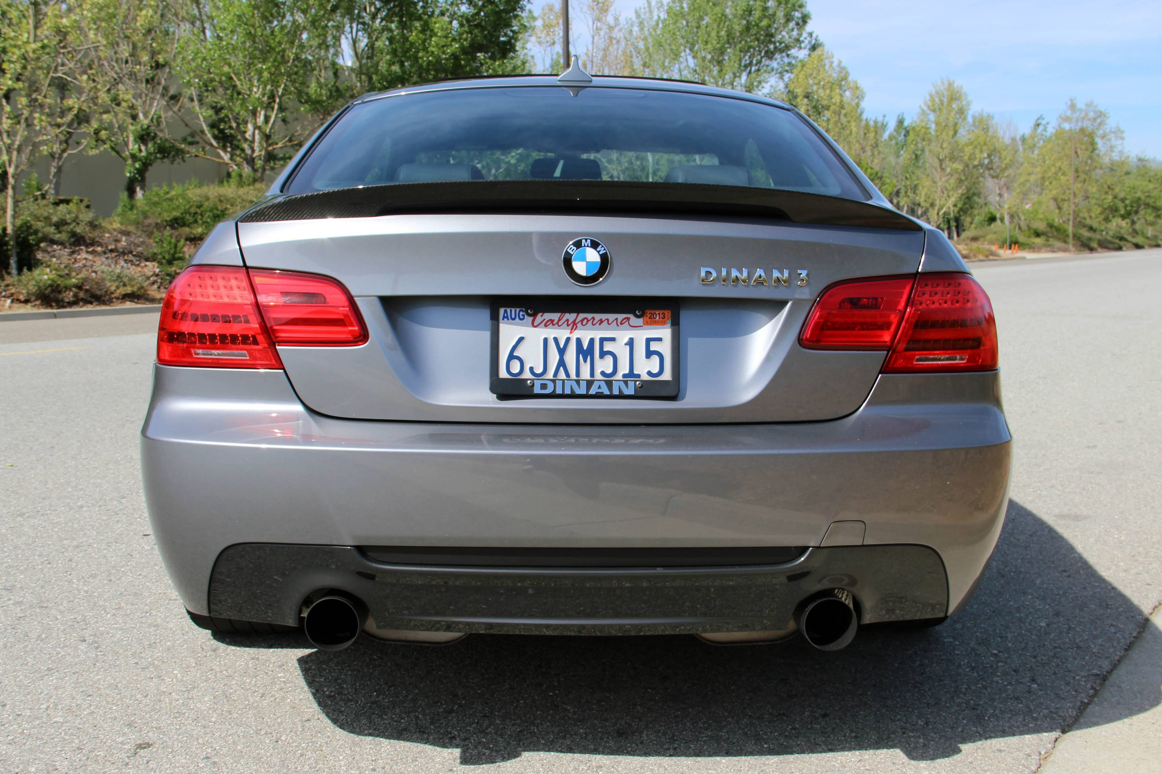 GFBV D660-0011-BLK Dinan Free Flow Axle-Back Exhaust - 2007-2013 BMW 335i/335is/335xi - Fits select 2007-2013 BMW models thumbnail 5