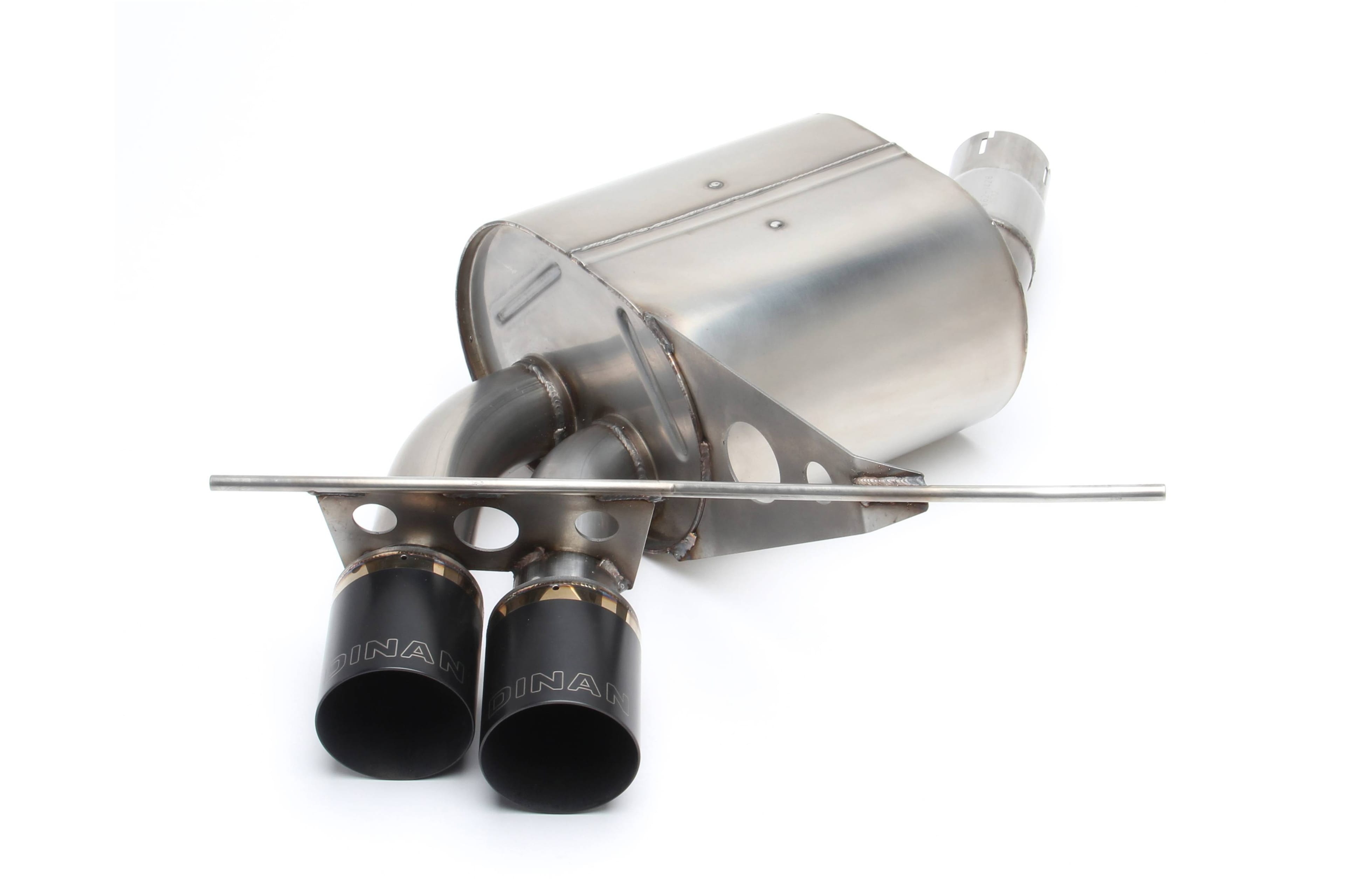 GFBV D660-0025-BLK Dinan Free Flow Axle-Back Exhaust - 2008-2013 BMW 135i/135is - Fits 2008-2013 BMW 135i, 135is thumbnail 2