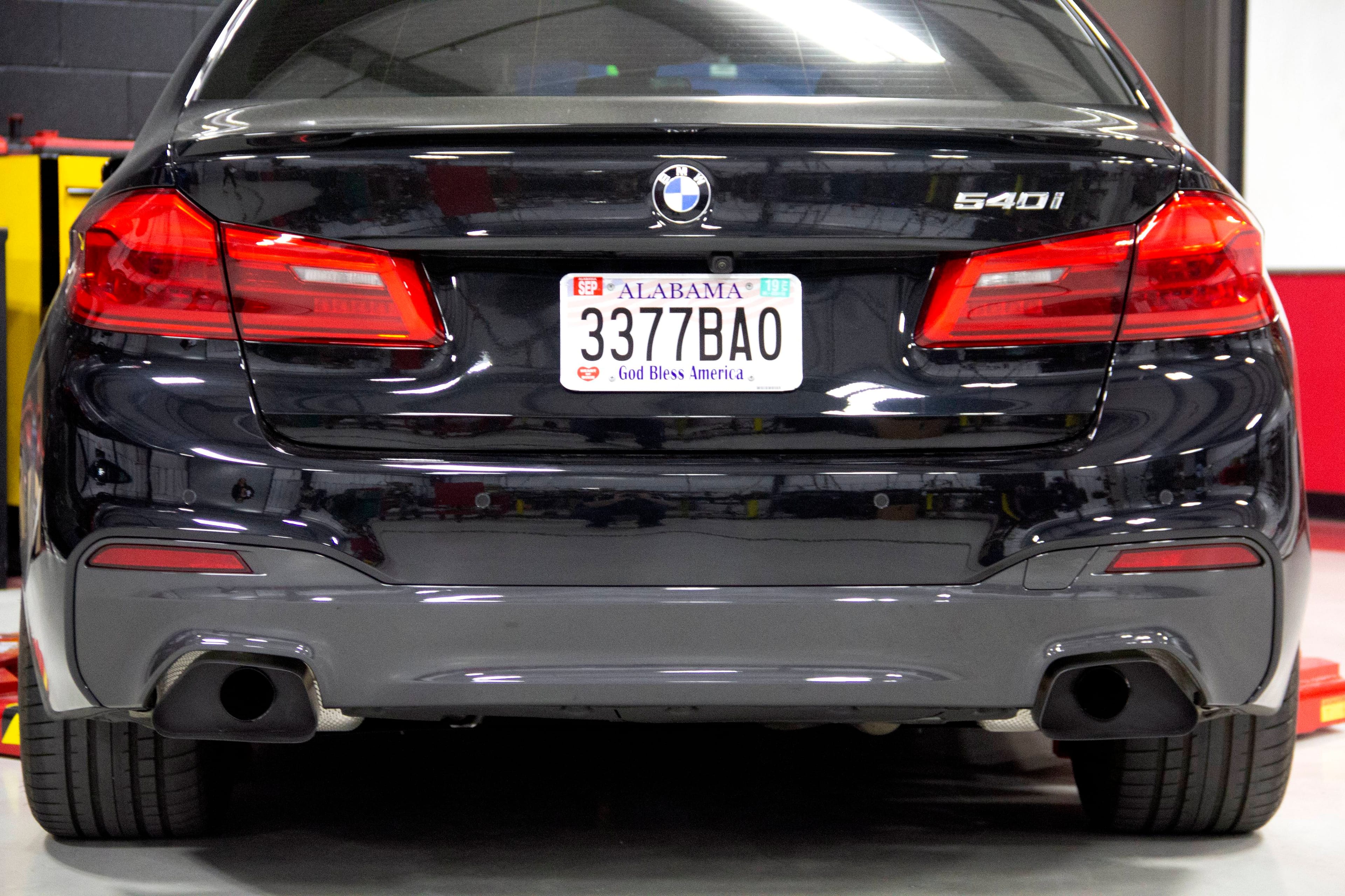 GFBV D660-0078-BLK Dinan Free Flow Axle-Back Exhaust - 2017-2023 BMW 540i - Fits 2017-2023 BMW 540i, 540i xDrive thumbnail 12