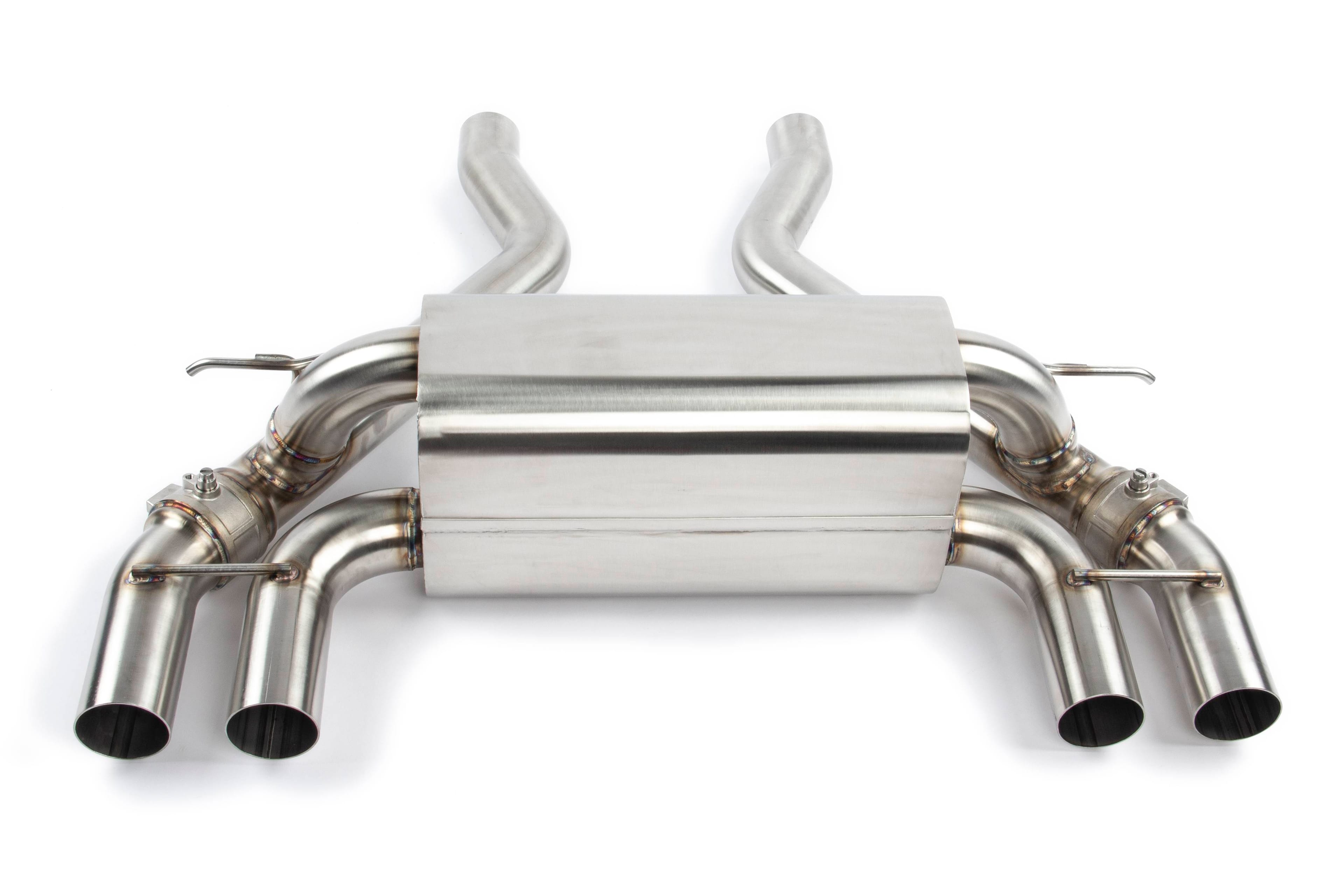 GFBV D660-0082-BLK Dinan Free Flow Axle-Back Exhaust & X-Pipe - 2019-2021 BMW M2C - Fits 2019-2021 BMW M2 thumbnail 6