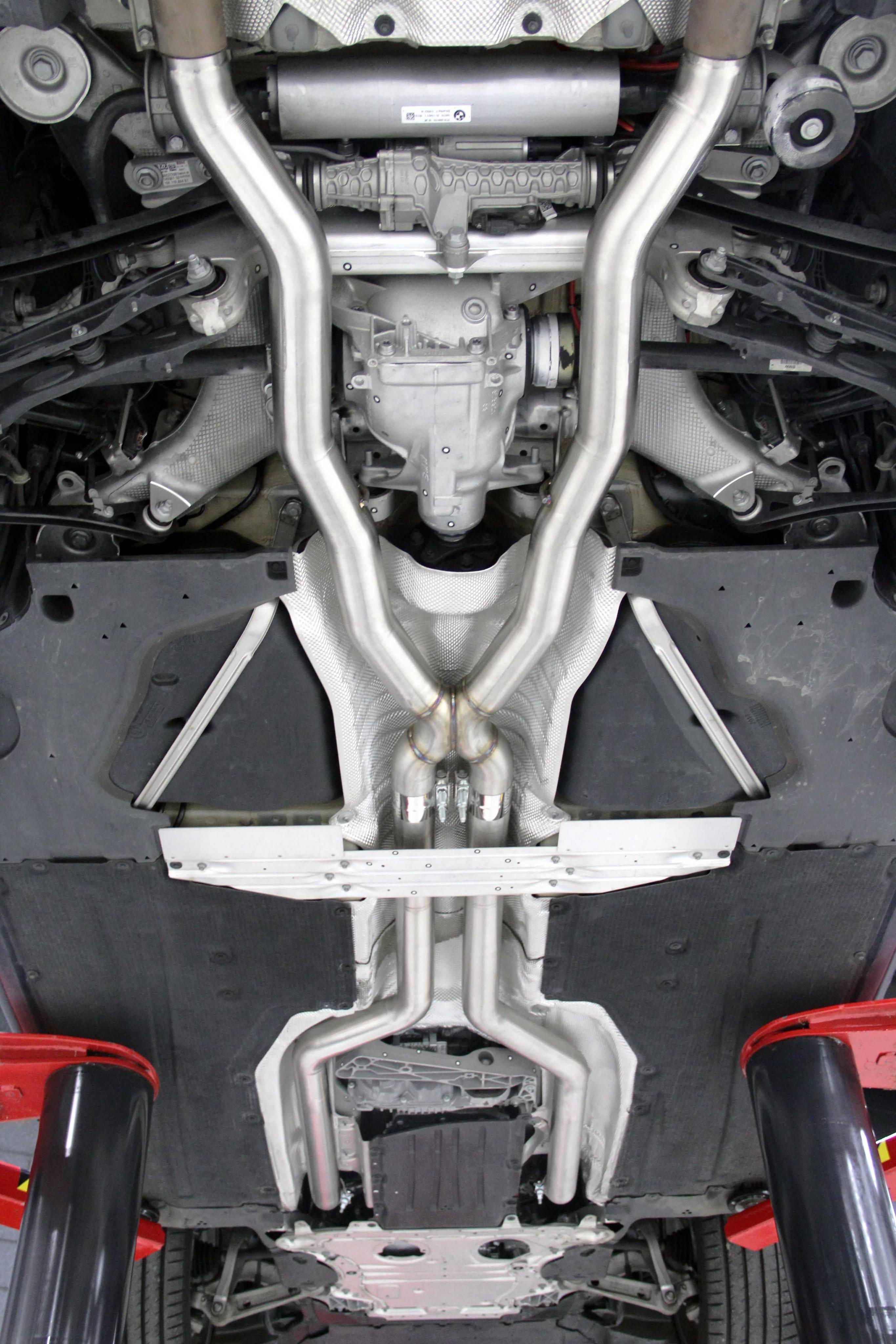 GFBV D660-0080 Dinan High Flow Middle Exhaust - 2018-2023 BMW M550i xDrive - Fits 2018-2023 BMW M550i xDrive thumbnail 4