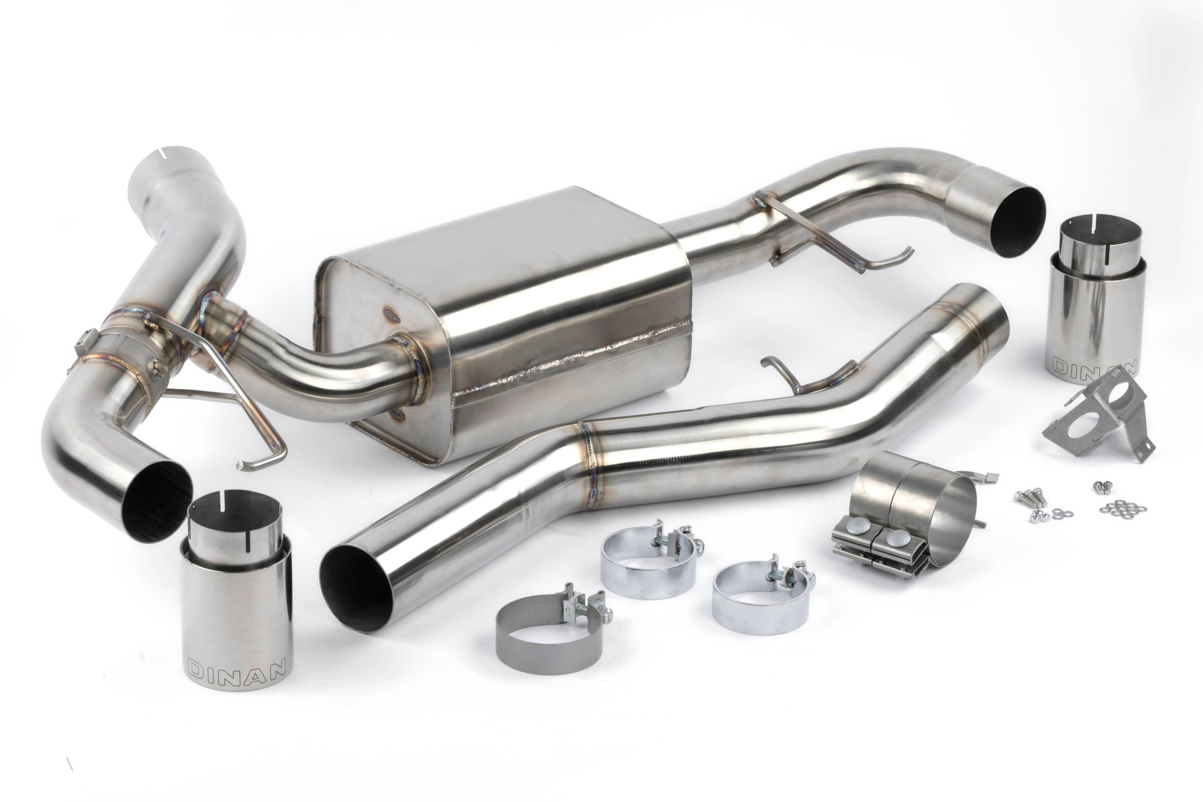 GFBV D660-0091 Dinan Valved Axle-Back Exhaust - G2X BMW 330i/430i - Fits select 2019-2026 BMW models thumbnail 2