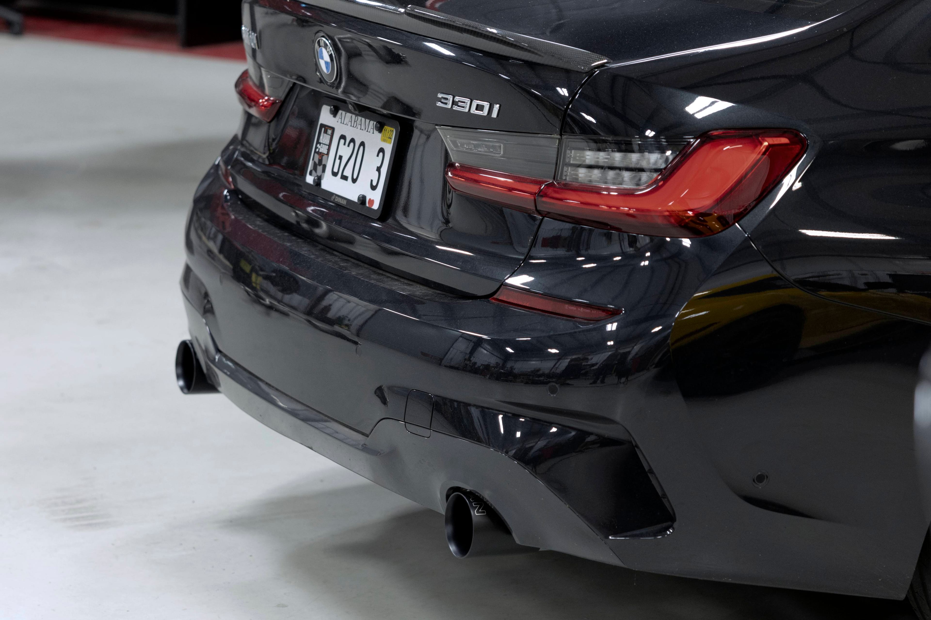 GFBV D660-0091-BLK Dinan Valved Axle-Back Exhaust - 2019-2024 BMW 330i/430i - Fits select 2019-2026 BMW models thumbnail 8