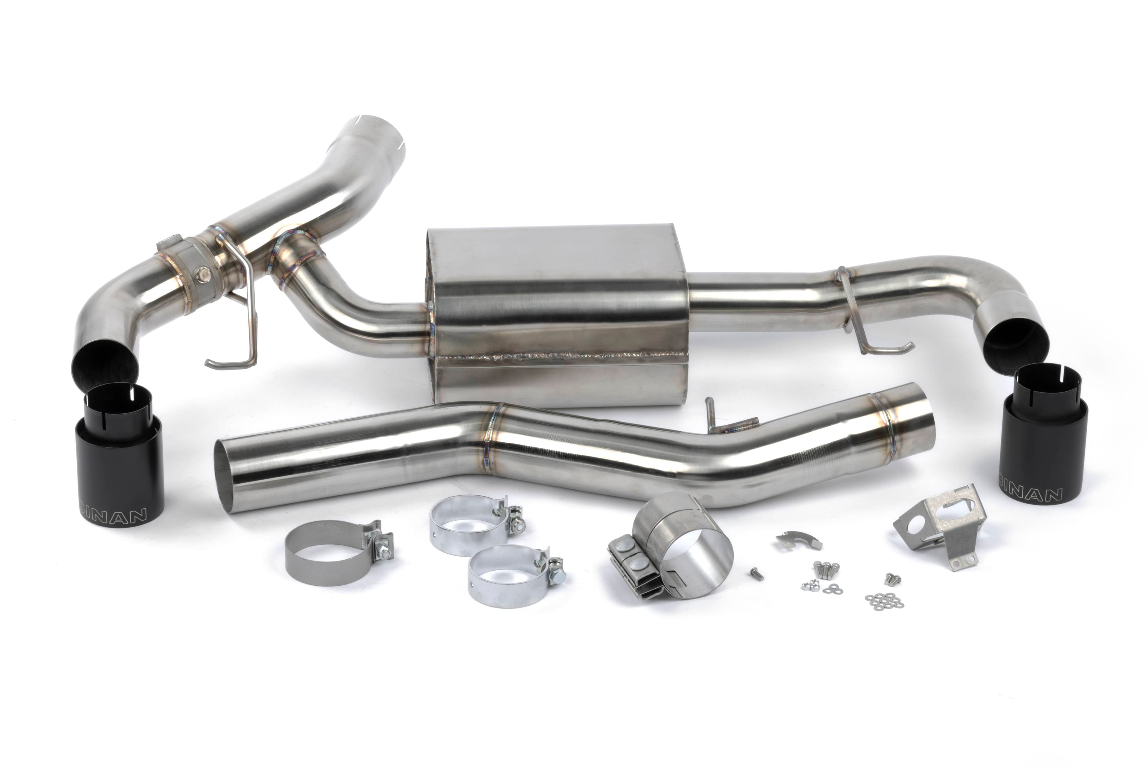 GFBV D660-0091-BLK Dinan Valved Axle-Back Exhaust - 2019-2024 BMW 330i/430i - Fits select 2019-2026 BMW models thumbnail 20
