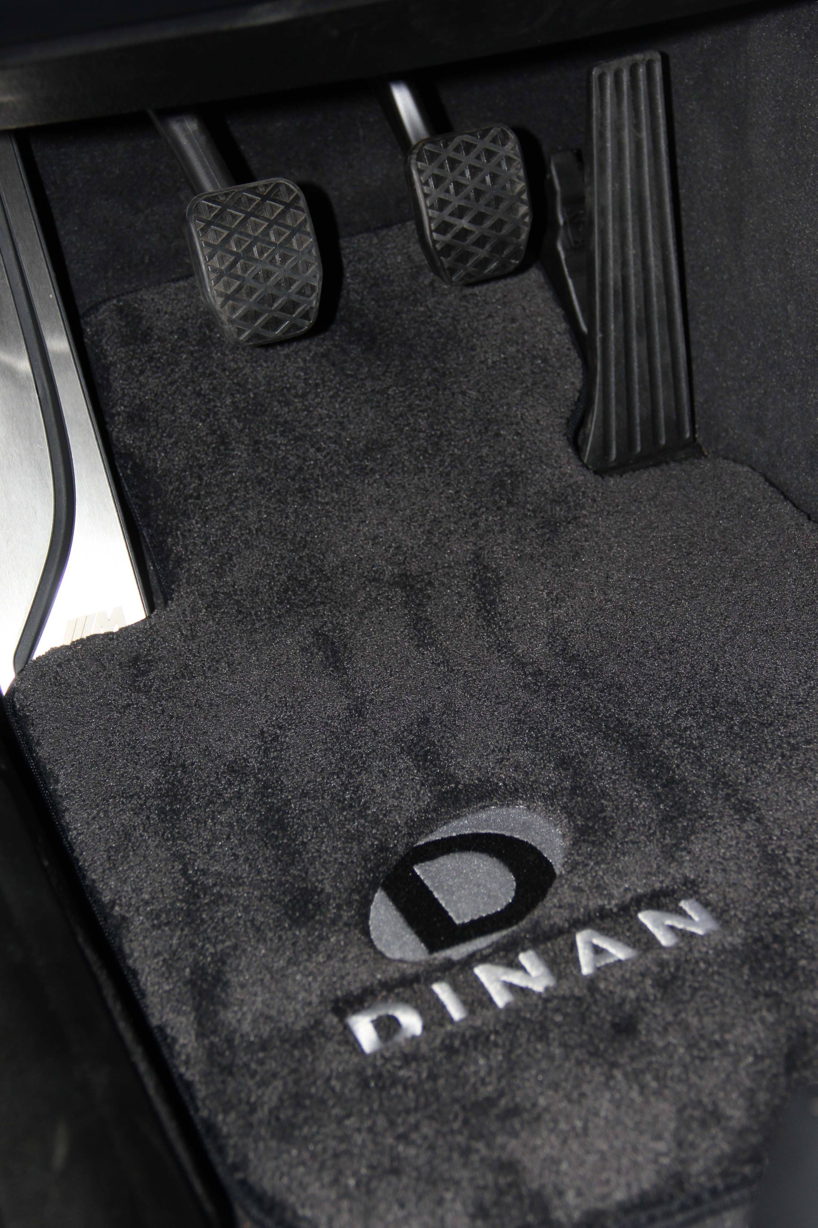 GFBV D701-DNBW1513-4C-BLK Dinan Signature Floor Mats - 2010-2017 BMW 5-Series - Fits select 2010-2017 BMW models thumbnail 4