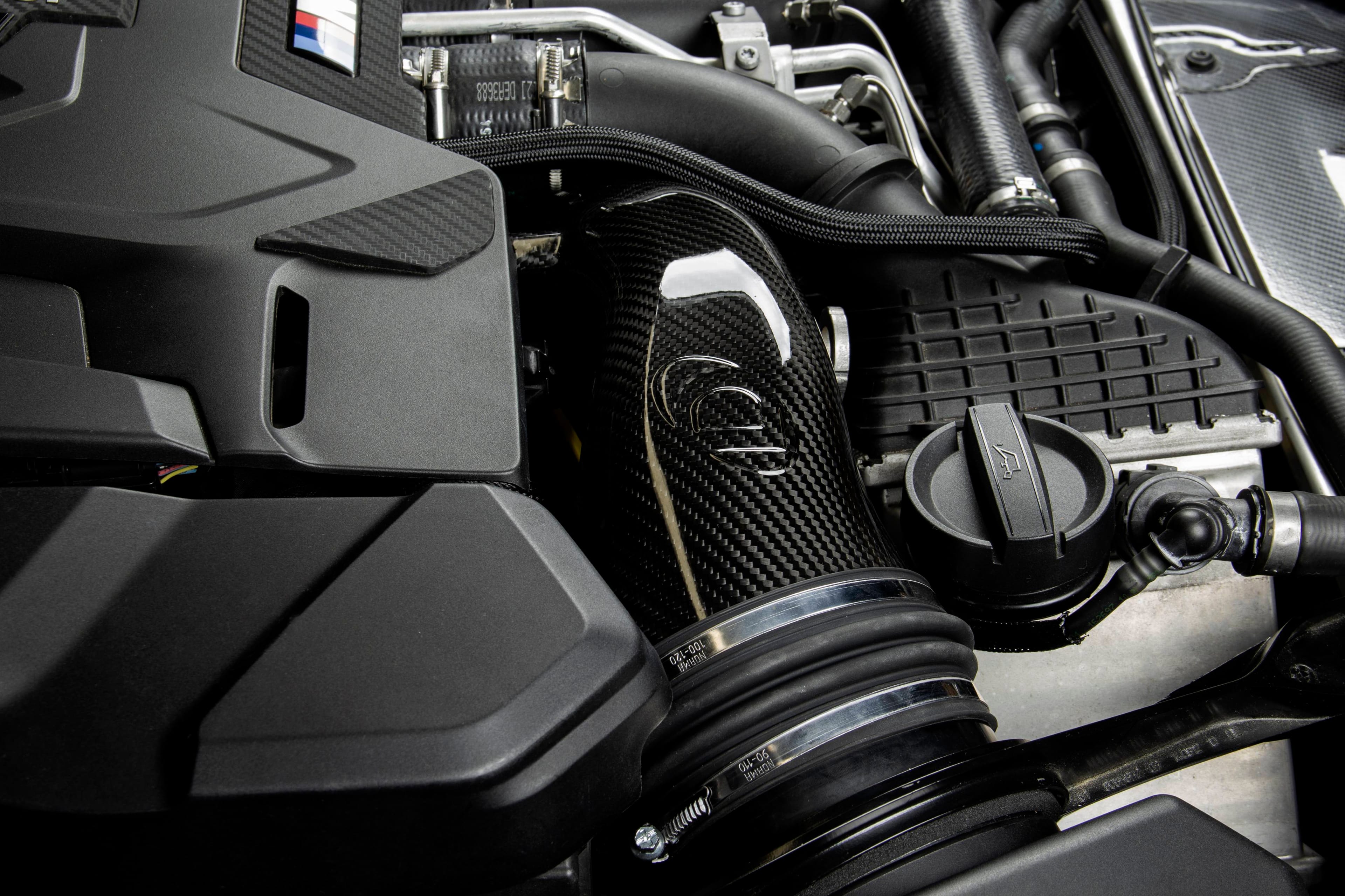 GFBV D760-0053 Dinan Turbo Inlet Pipes - 2018-2025 BMW M5/M8 - Fits 2018-2025 BMW M5, M8 Gran Coupe, M8 thumbnail 2