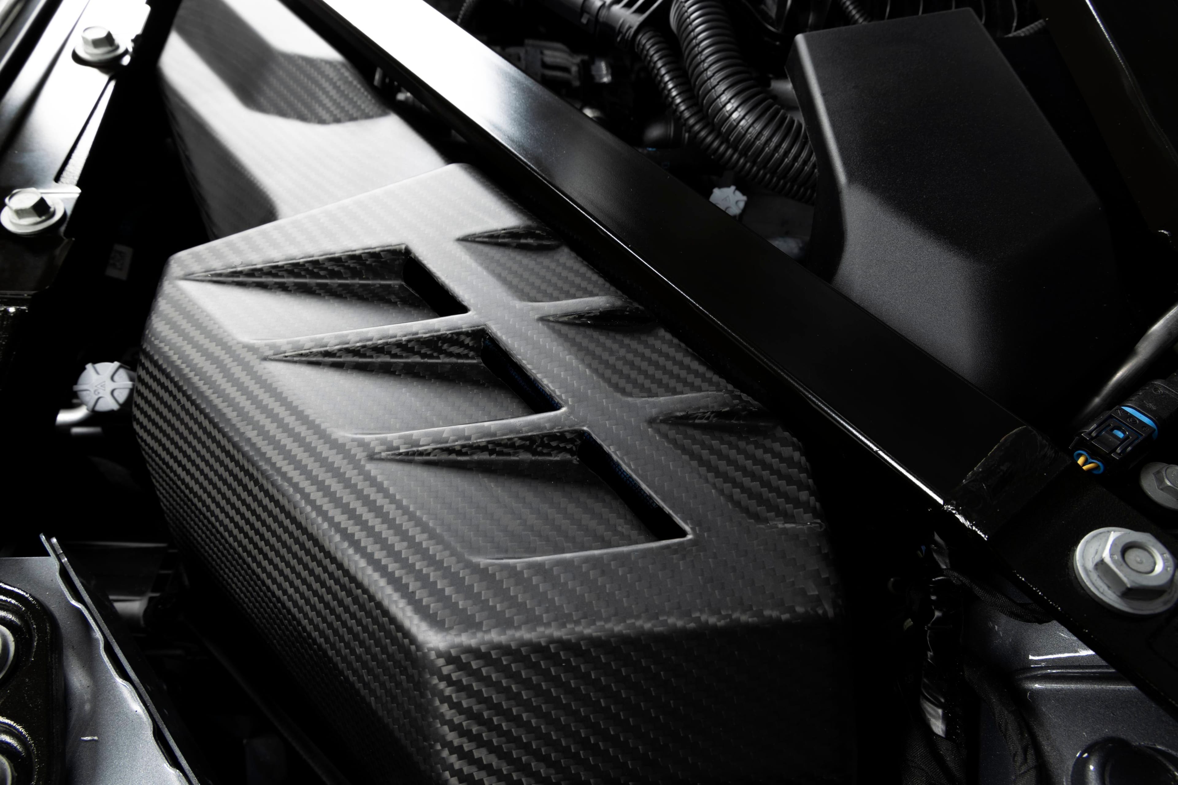 GFBV D760-0063-B Dinan Matte Carbon Fiber Cold Air Intake - 2021-2026 BMW M2/M3/M4 - Fits 2021-2026 BMW M3, M4, M2 thumbnail 3