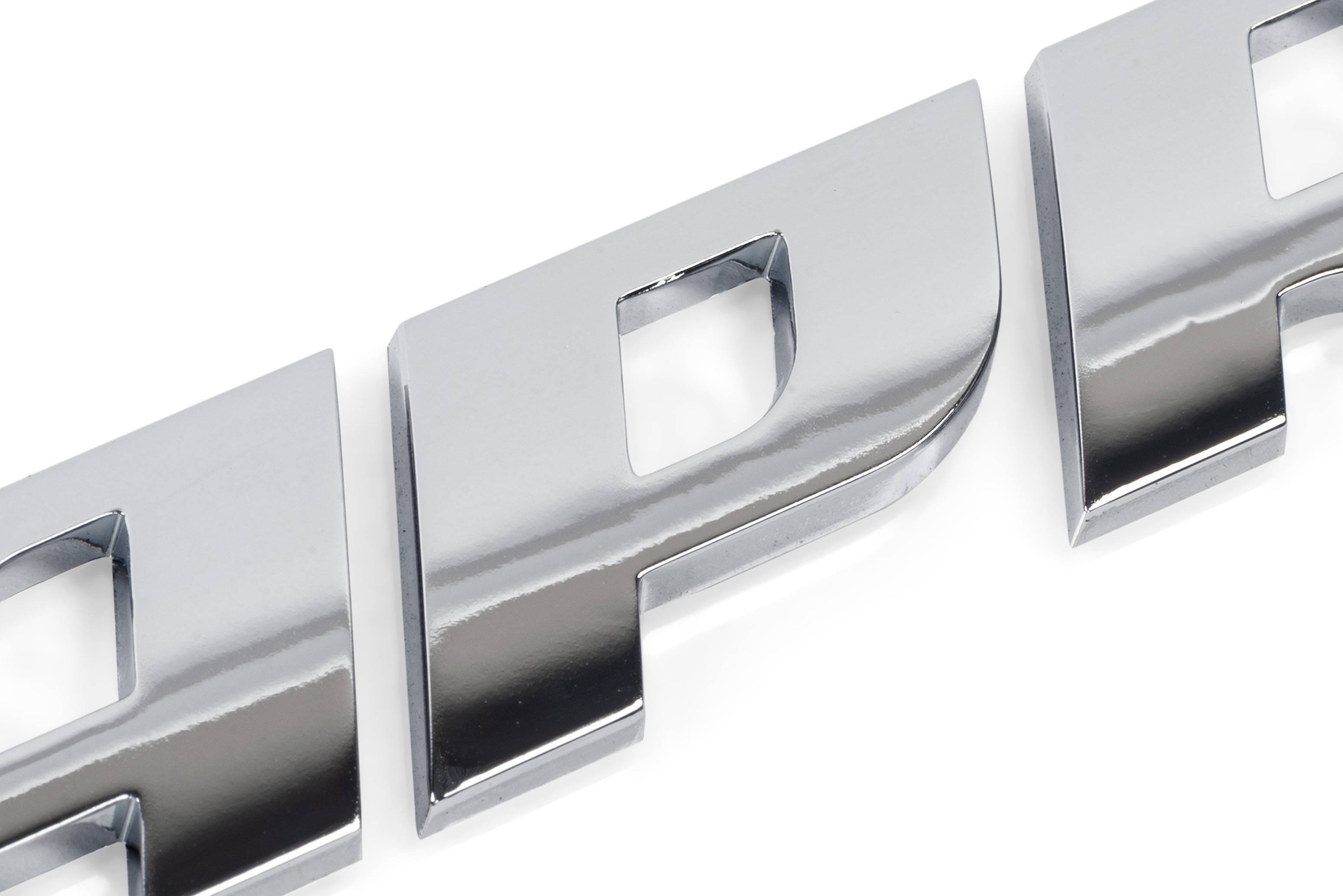 HJQF A1000006 APR Badge - Polished Silver - Fits select 1983-2027 Audi, Volkswagen applications thumbnail 3