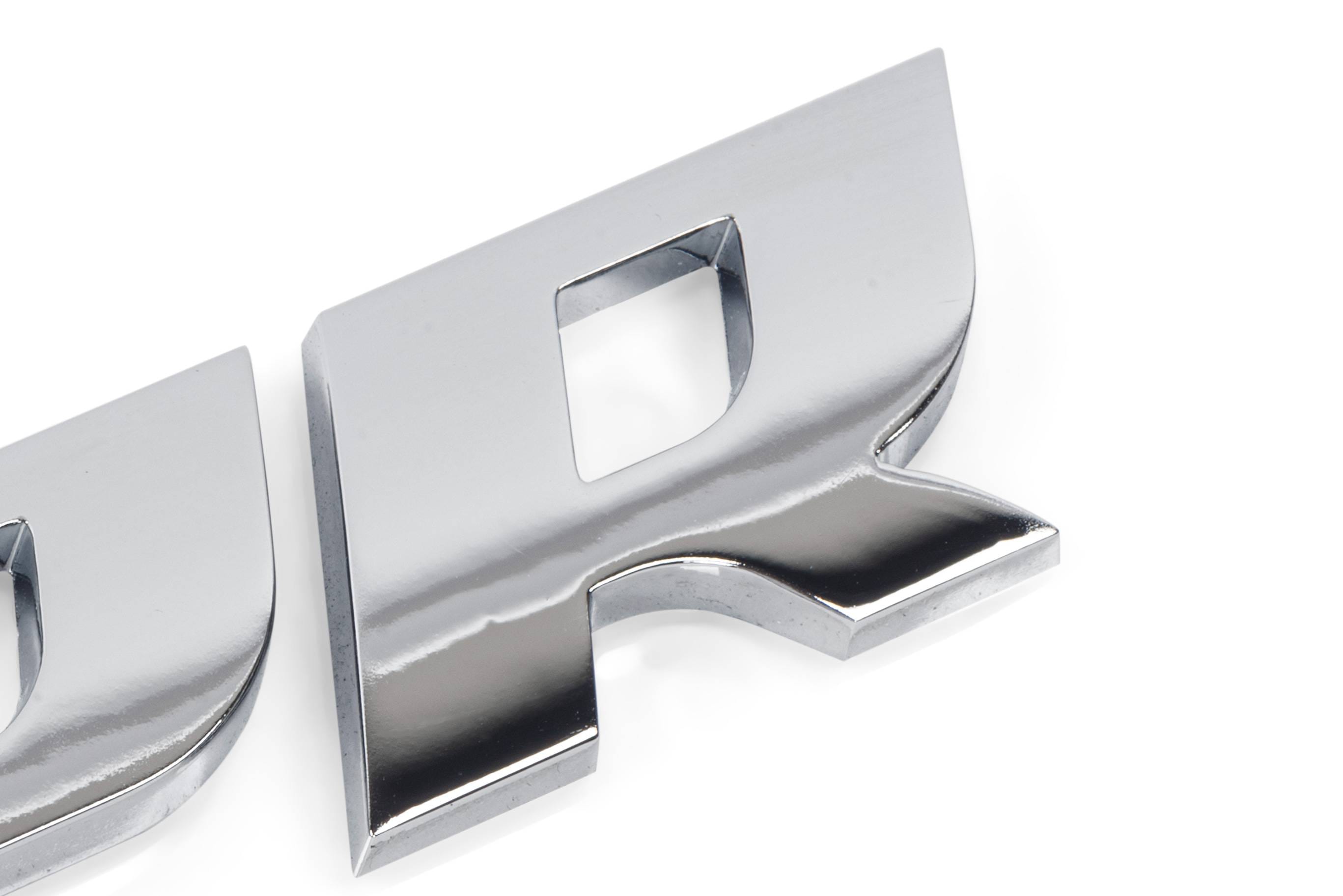 HJQF A1000006 APR Badge - Polished Silver - Fits select 1983-2027 Audi, Volkswagen applications thumbnail 4
