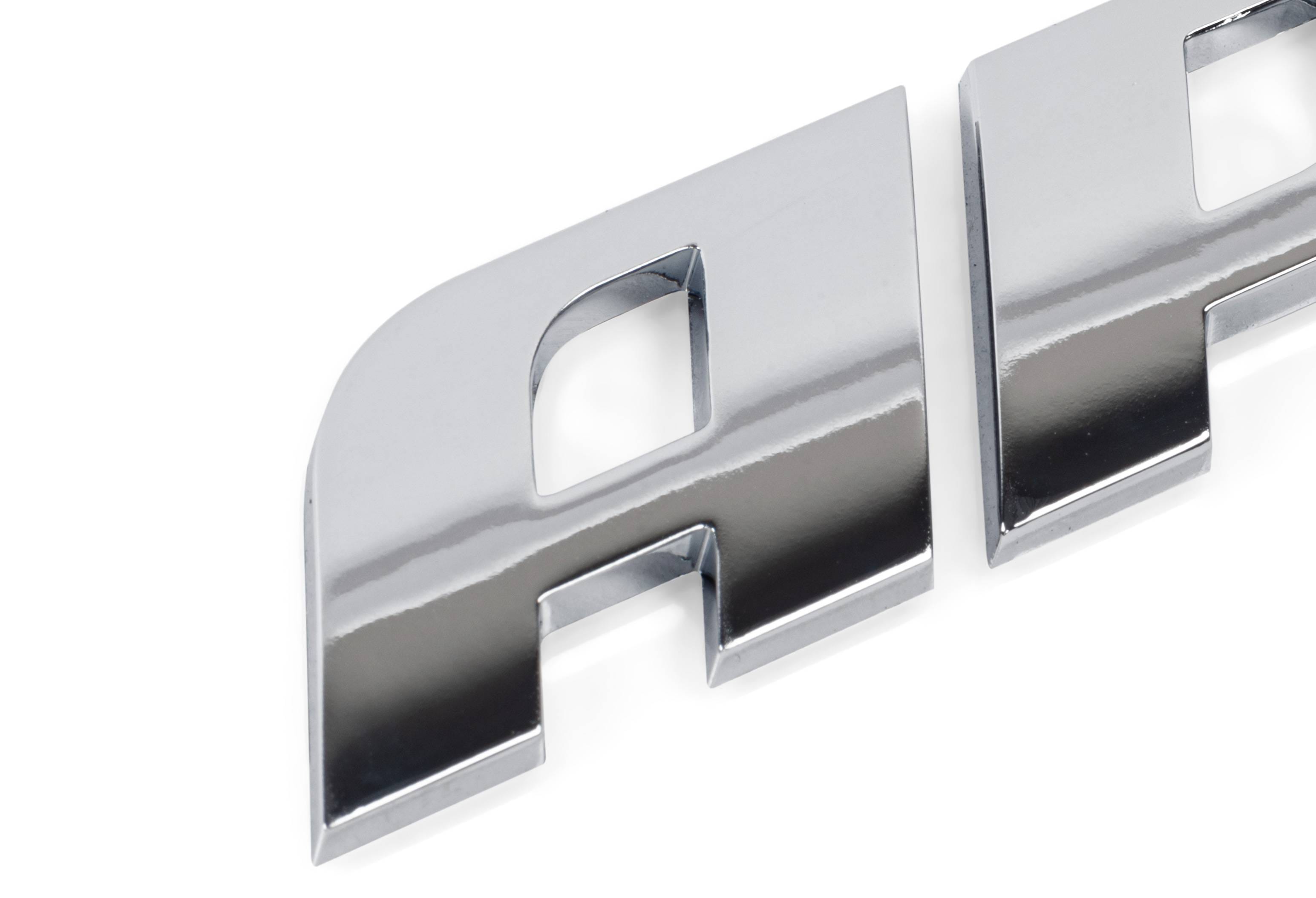 HJQF A1000006 APR Badge - Polished Silver - Fits select 1983-2027 Audi, Volkswagen applications thumbnail 5