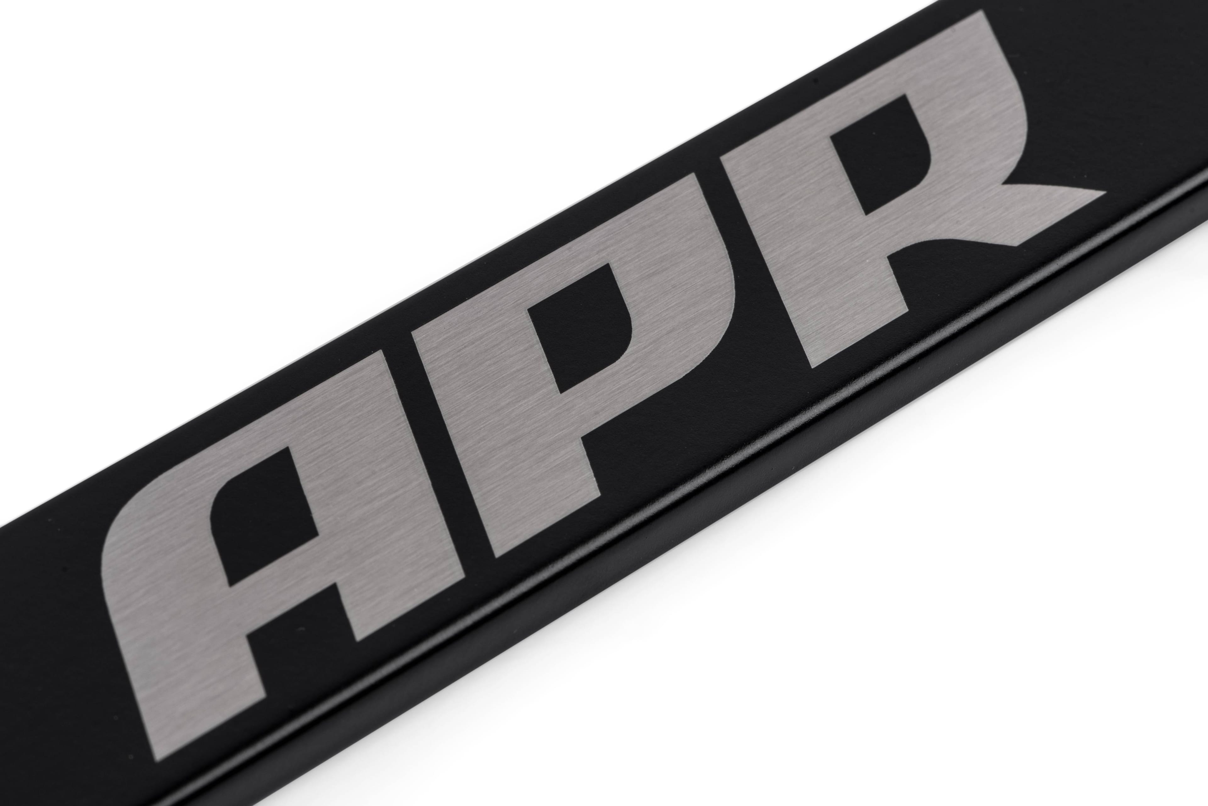 HJQF A1000010 APR License Plate Frame - Thick, Black w/ Hiders thumbnail 6