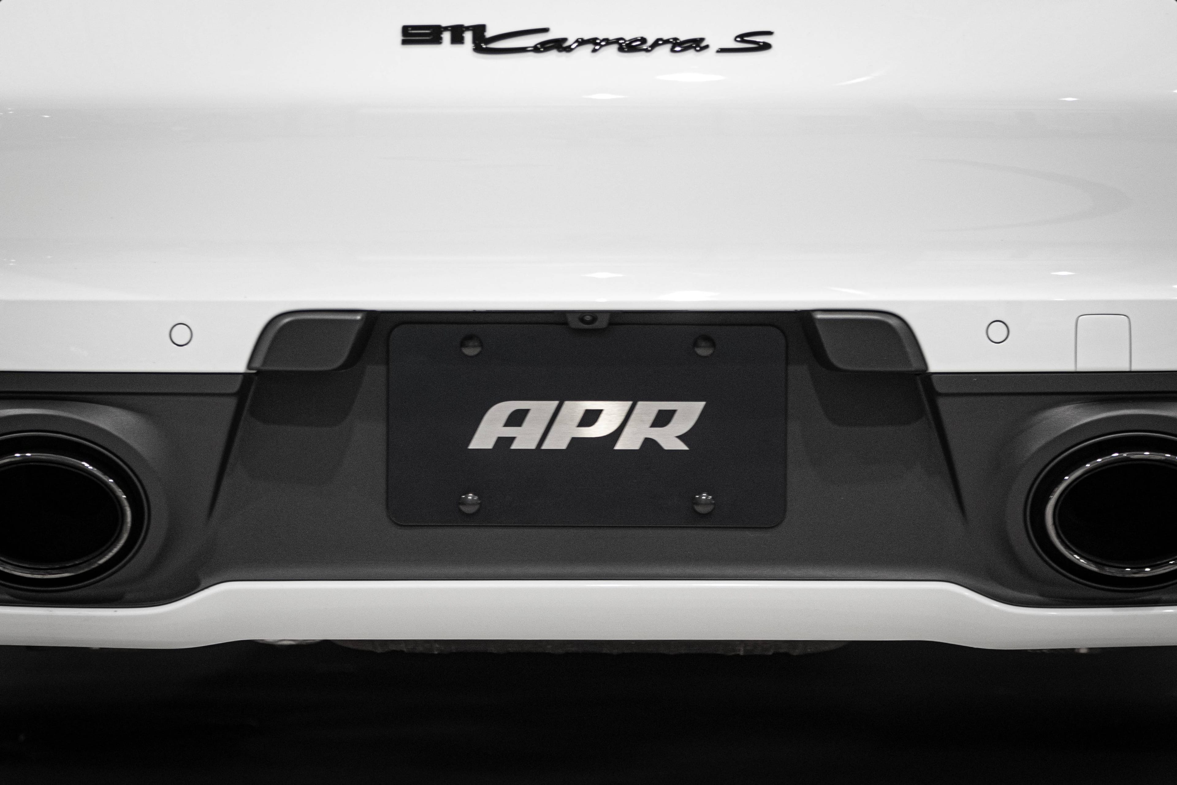 HJQF A1000015 APR License Plate - Silver on Black thumbnail 6