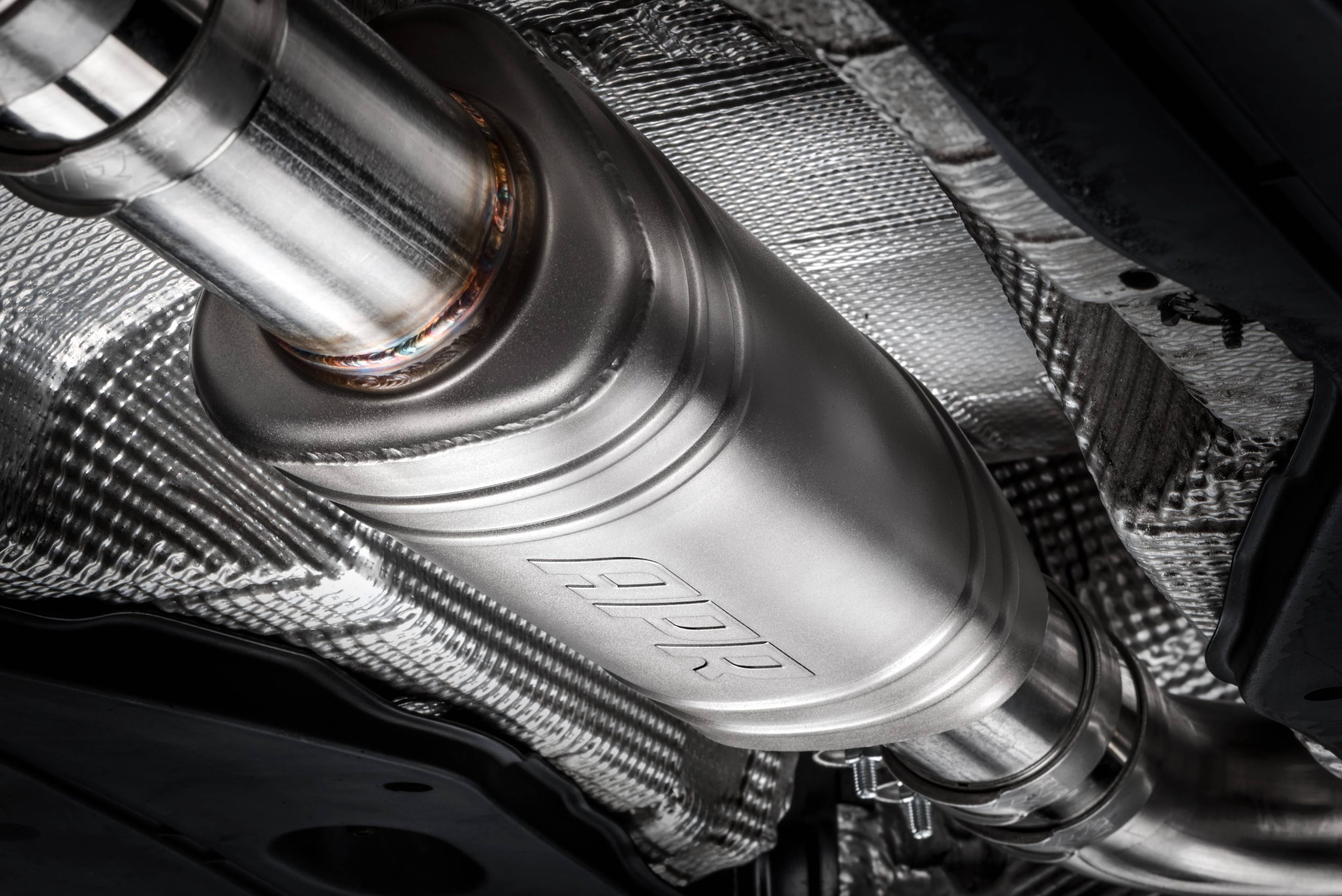 HJQF CBK0005 APR Catback Exhaust System Front Muffler - GTI/TRC (MK7/MK7.5) thumbnail 6