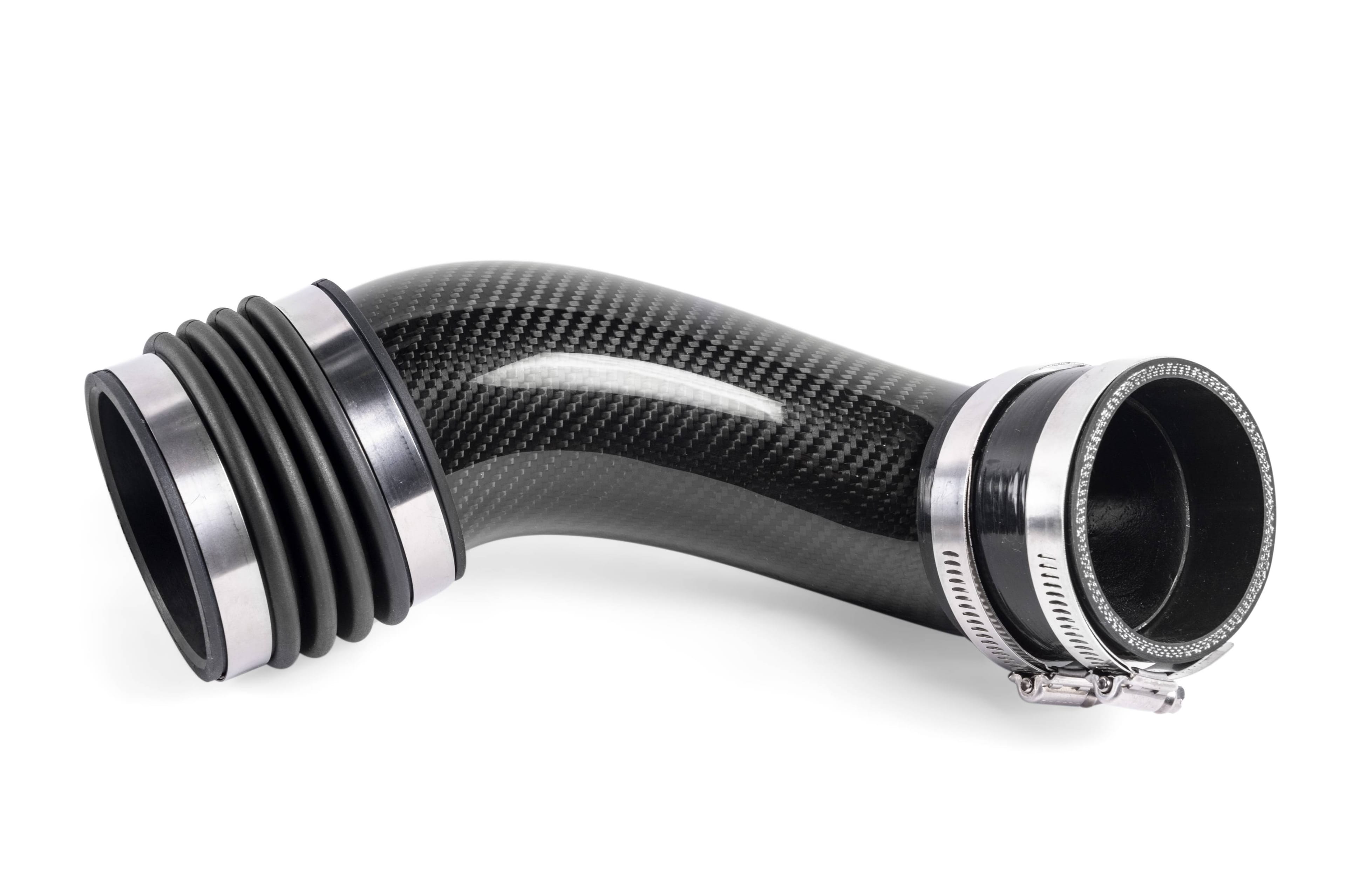 HJQF CI100033-B APR Carbon Fiber Turbo Inlet Pipe - 1.8T/2.0T EA888 Gen 3 MQB - Fits select 2015-2026 Audi, Volkswagen applications thumbnail 2