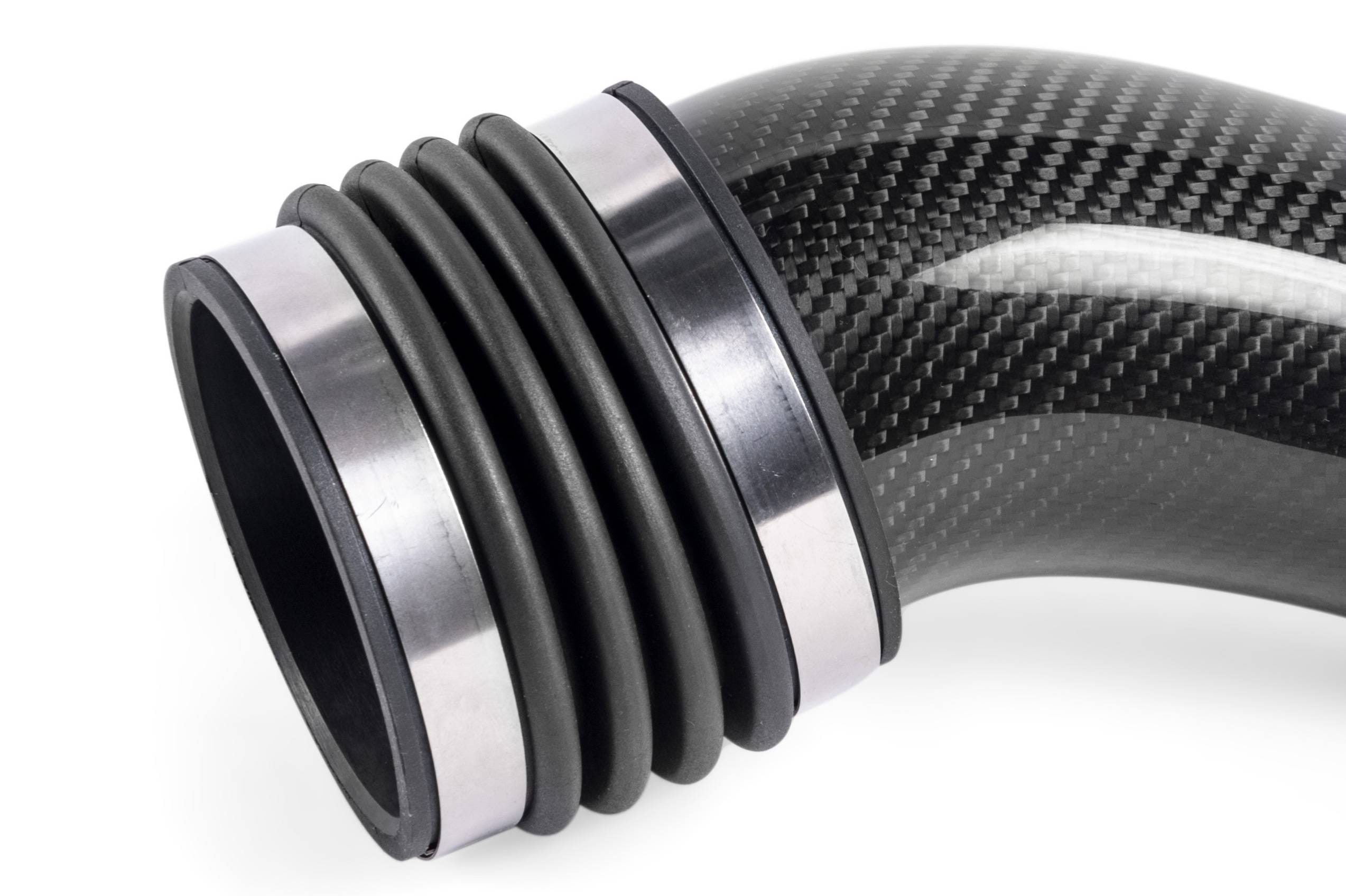 HJQF CI100033-B APR Carbon Fiber Turbo Inlet Pipe - 1.8T/2.0T EA888 Gen 3 MQB - Fits select 2015-2026 Audi, Volkswagen applications thumbnail 4