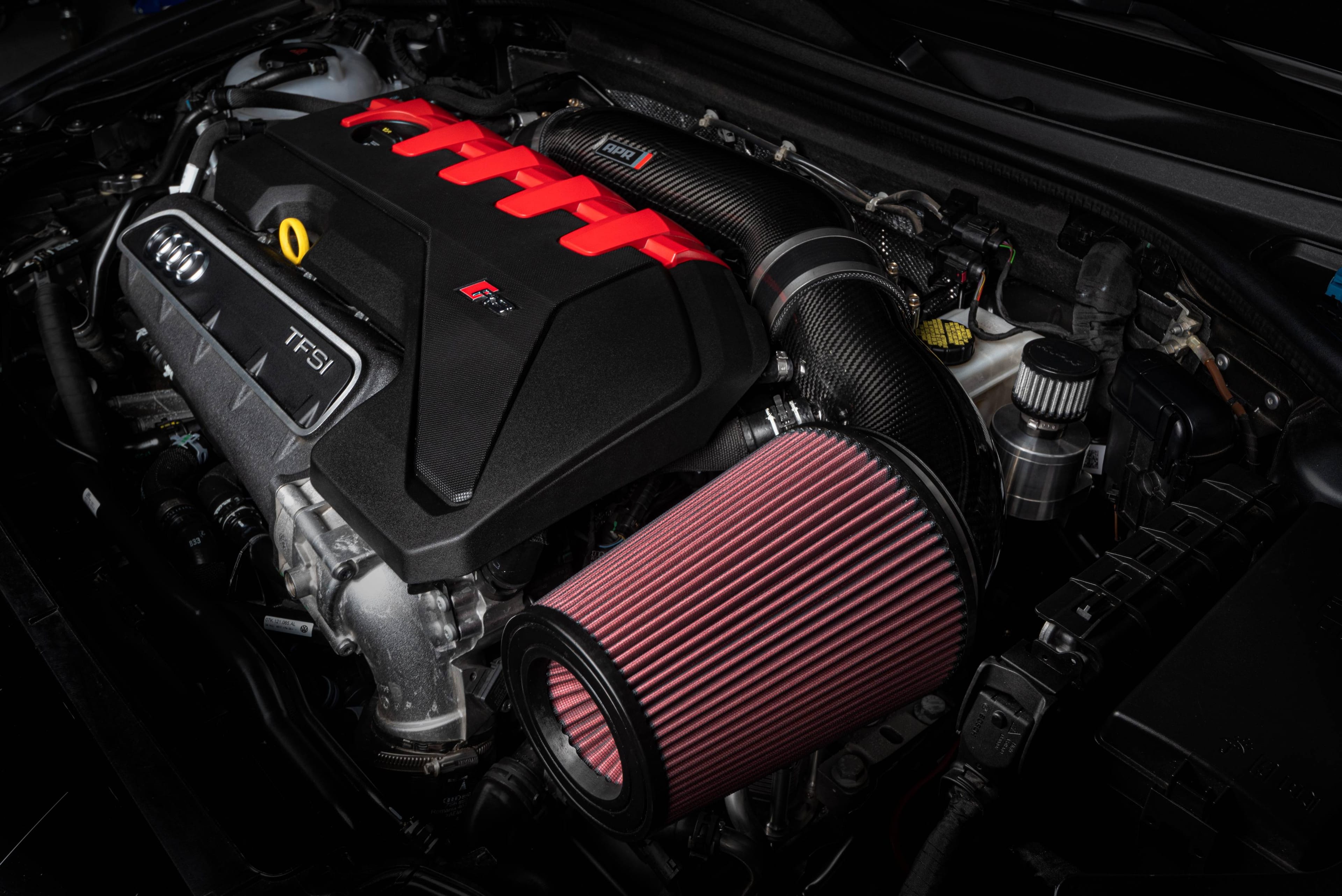 HJQF CI100038-A APR Carbon Fiber Intake Filter System - 2.5 TFSI MK3 TT RS/RS3 thumbnail 4