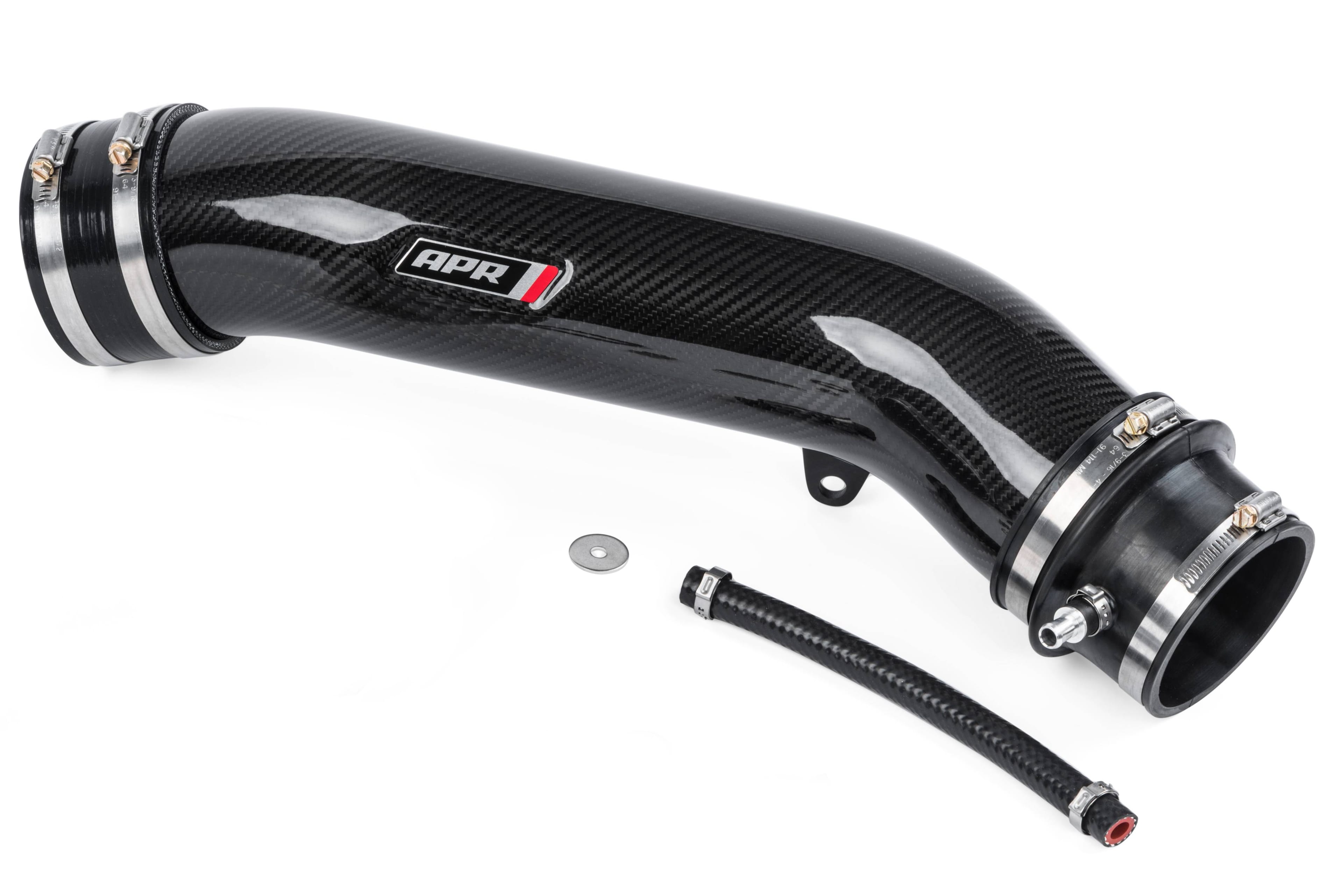 HJQF CI100038-B APR 2.5 TFSI EVO Turbocharger Inlet System - (Rear Carbon Tube Only) thumbnail 2