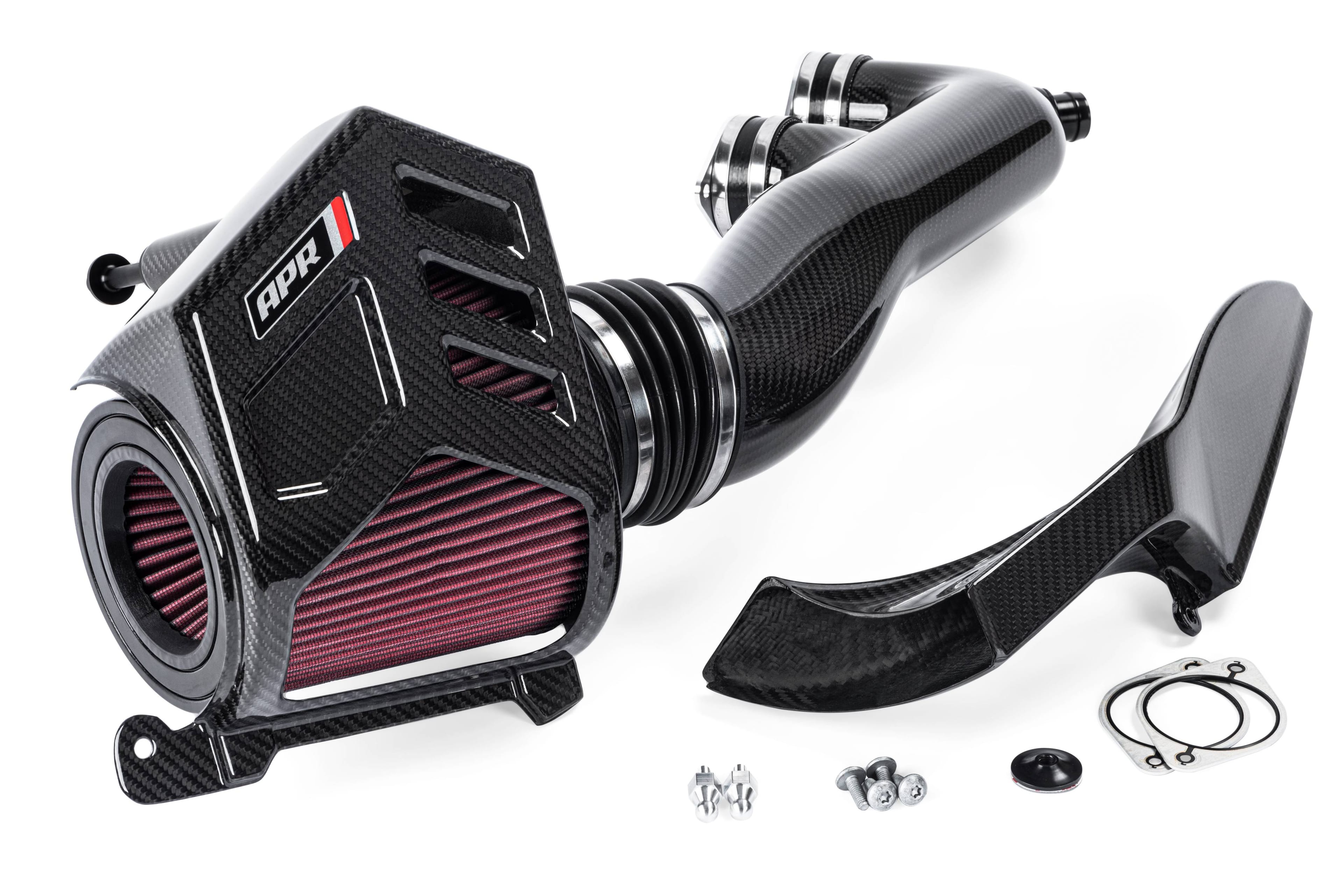 HJQF CI100045 APR Carbon Fiber Intake - C8 2.9T - Fits 2020-2025 Audi S6, S7 Sportback thumbnail 2