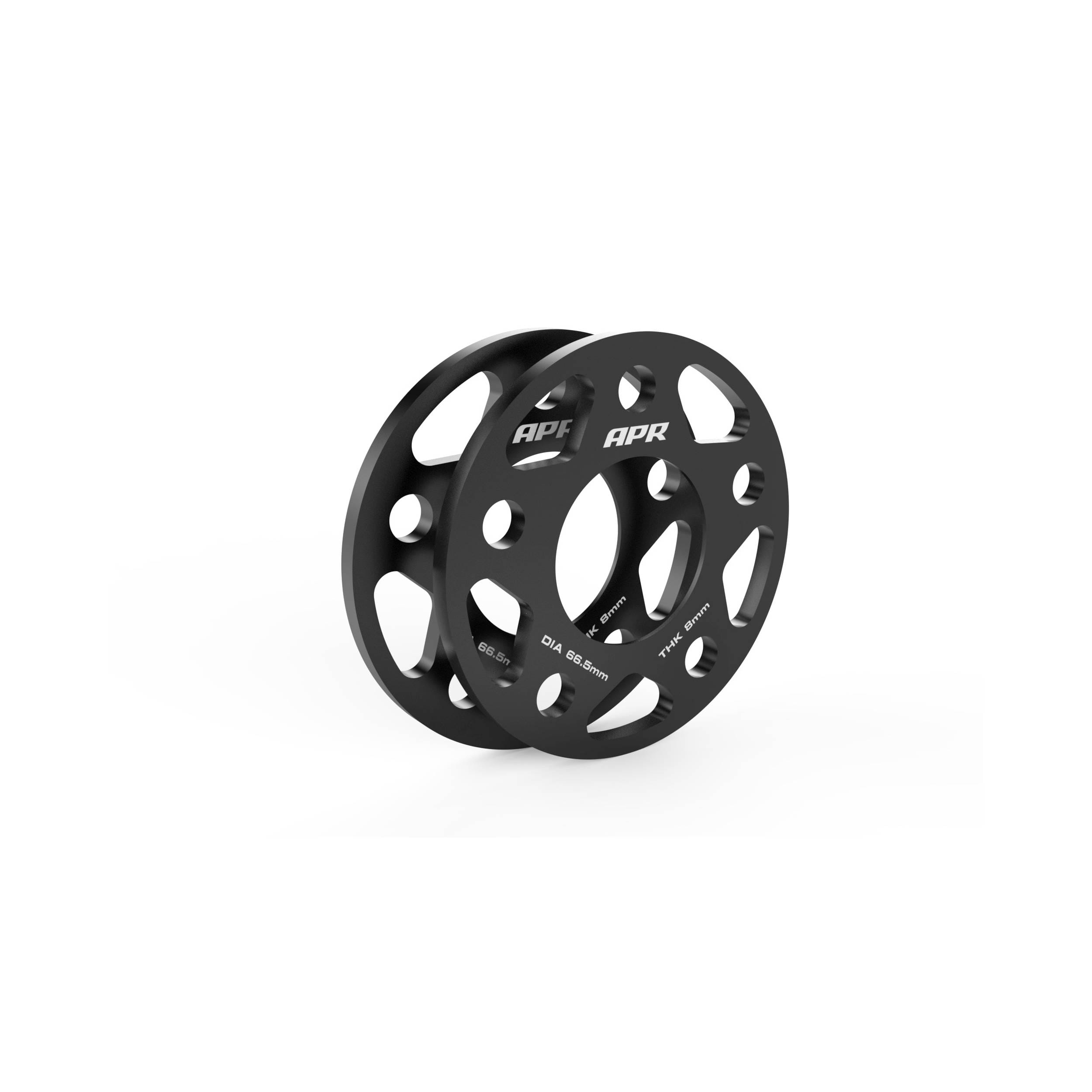 HJQF MS100165 APR Spacers (Set of 2) - 66.5mm CB - 8mm Thick thumbnail 2