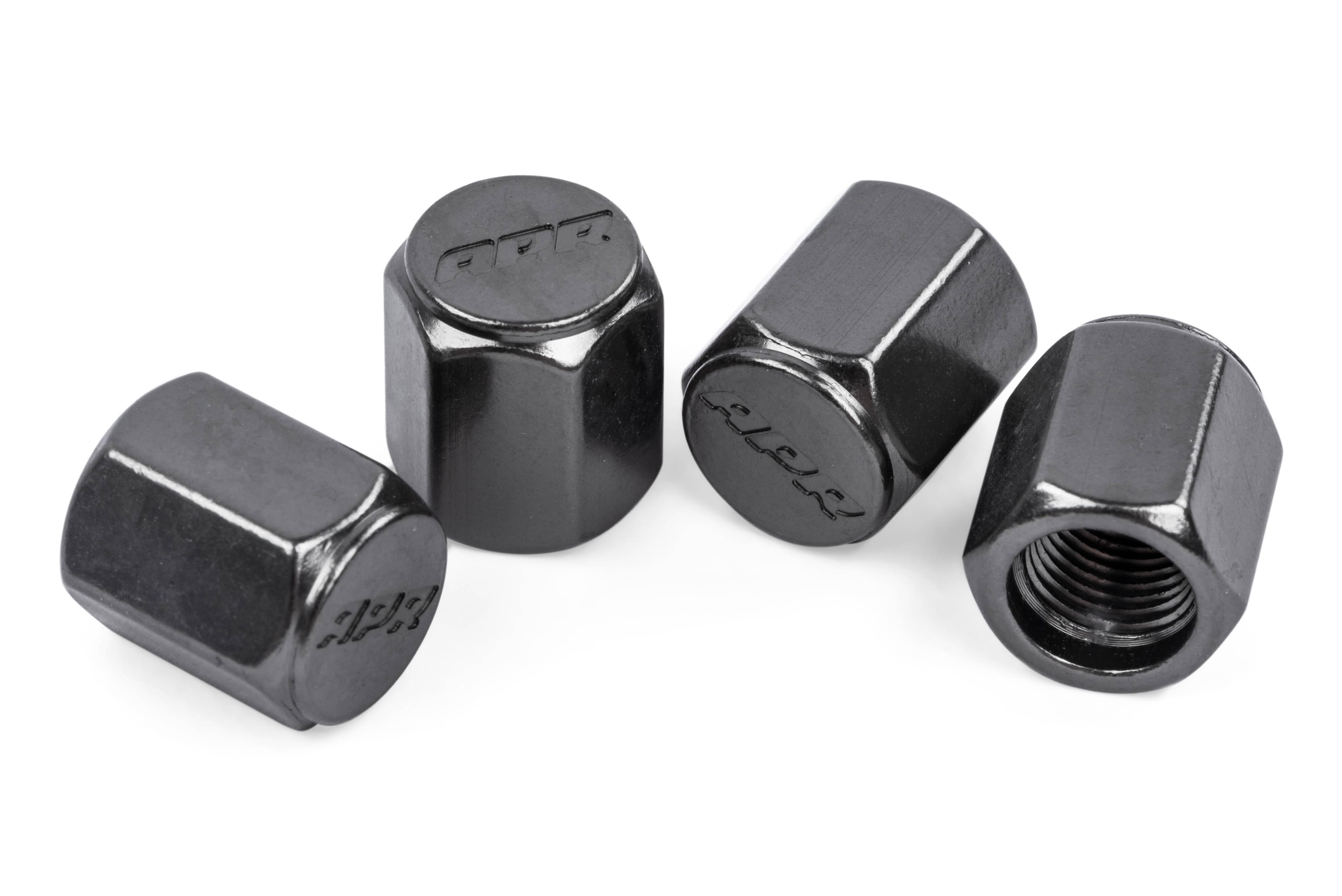 HJQF MS100179 APR Valve Stem Caps - Gunmetal thumbnail 2