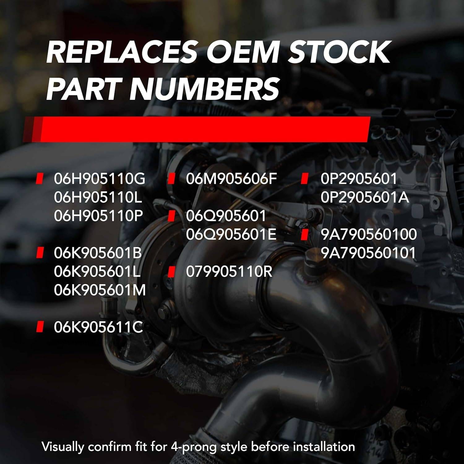 HJQF MS100192 APR Ignition Coils (EA888.3, EA888.4, EA839, EA825 2.0T 2.9T 3.0T 4.0T Engines) - Fits select 2013-2027 Audi, Volkswagen applications thumbnail 13