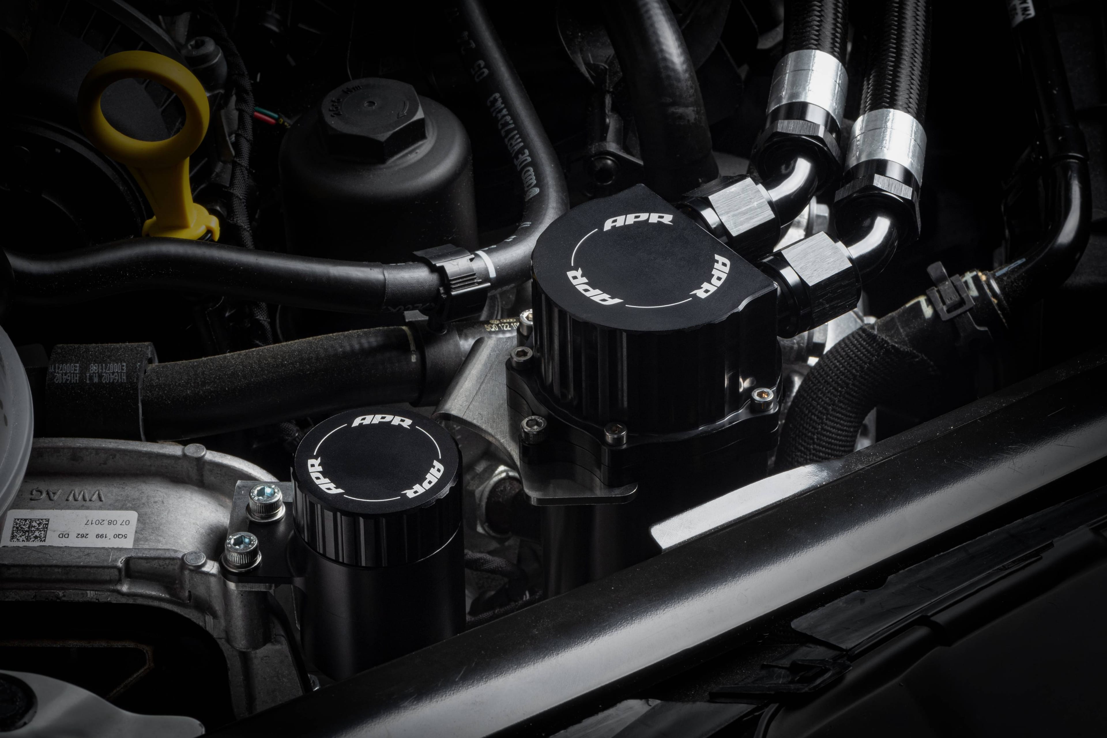 HJQF MS100199 APR Full Catch Can System - 1.8T/2.0T EA888 Gen 3 MQB - Fits select 2015-2023 Audi, Volkswagen applications thumbnail 4