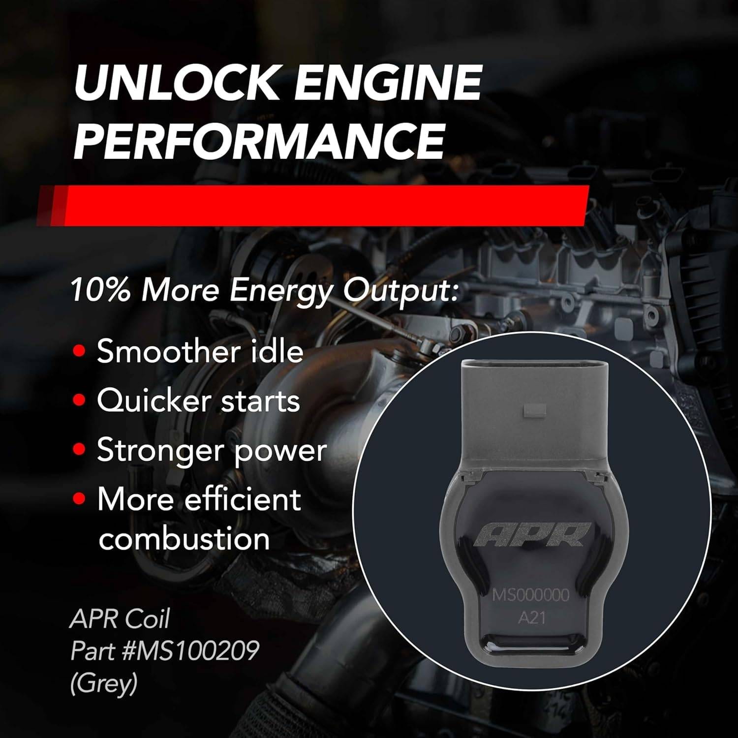 HJQF MS100209 APR Ignition Coils (EA888.1, EA888.2, EA113, EA837 2.0T 3.0T Engines) thumbnail 14
