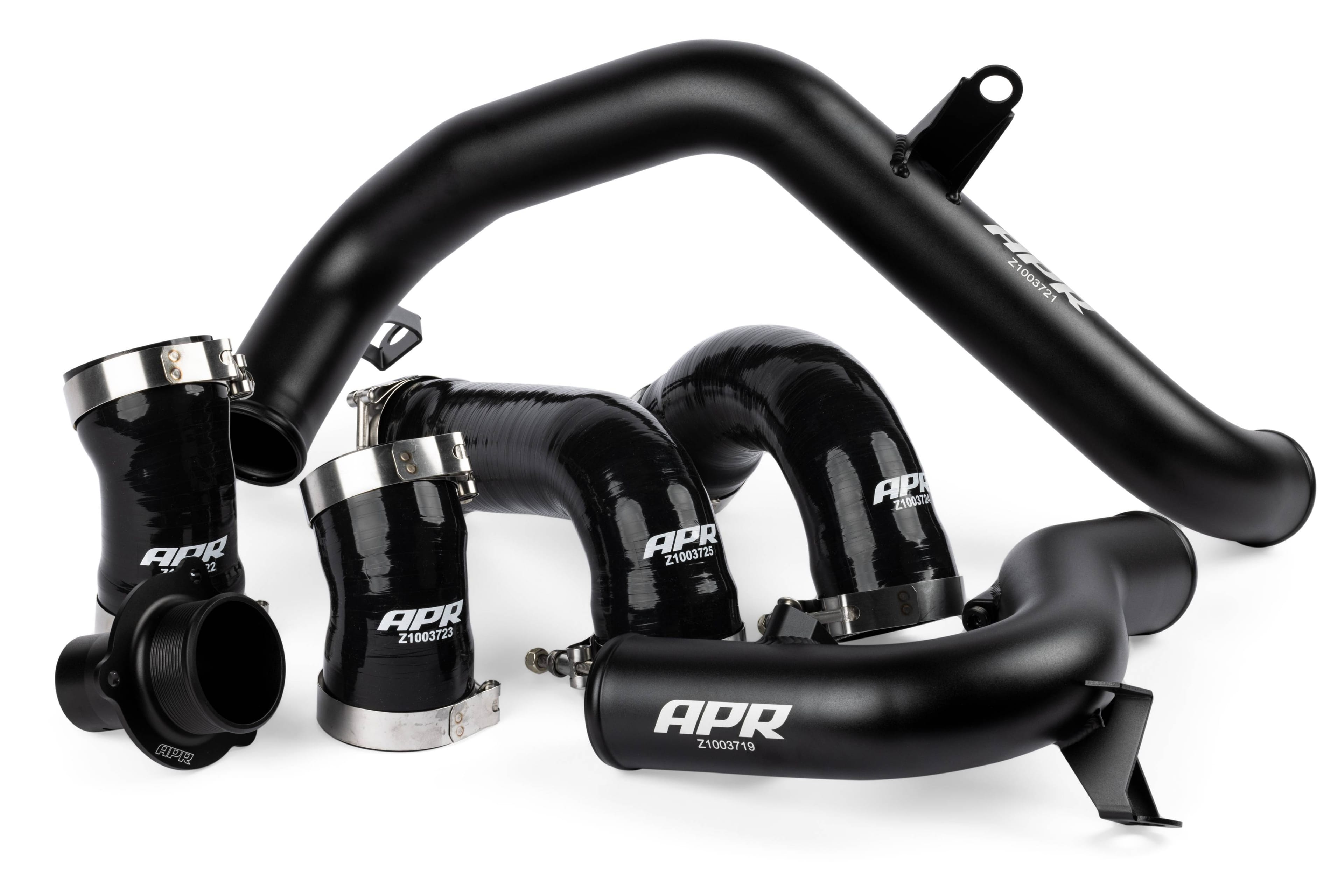 HJQF MS100221 APR Charge Pipes and Turbo Muffler Pipe - 2.0T EA888.4 - Fits 2022-2026 Volkswagen GTI thumbnail 2
