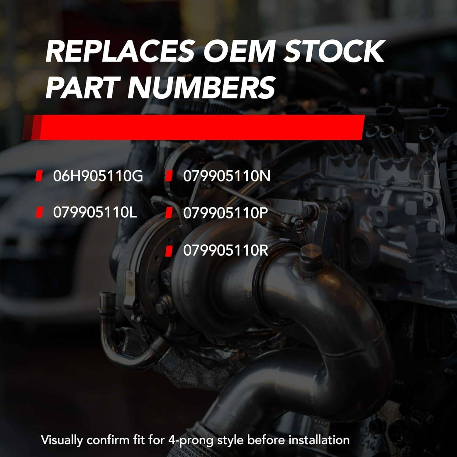 HJQF MS100219 APR Ignition Coils (EA824 4.0T Engines) - Fits select 2013-2019 Audi, Bentley applications thumbnail 7