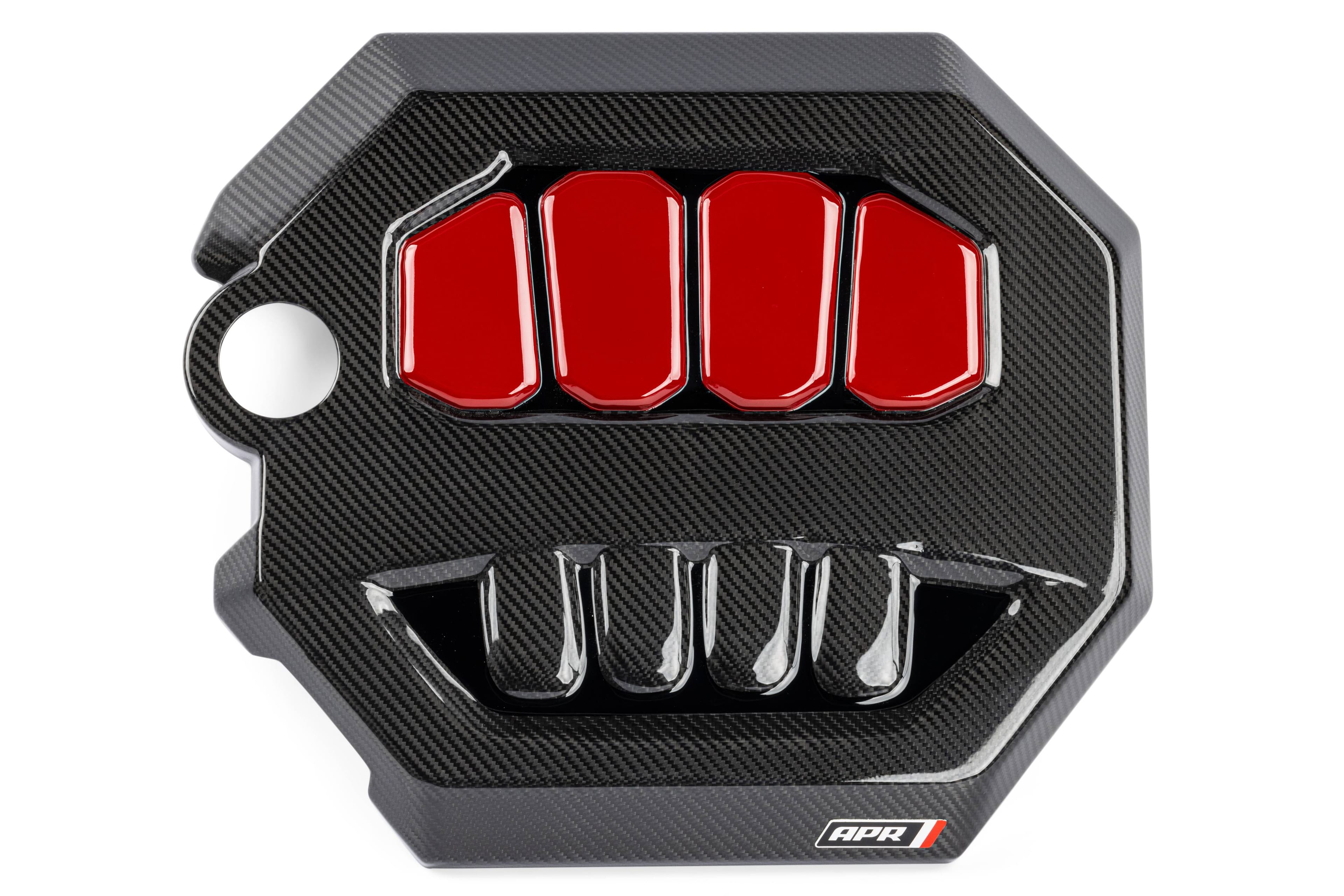 HJQF MS100232 APR Engine Cover - 2.0T EA888.4 - Carbon Fiber - Fits select 2022-2026 Audi, Volkswagen applications thumbnail 2