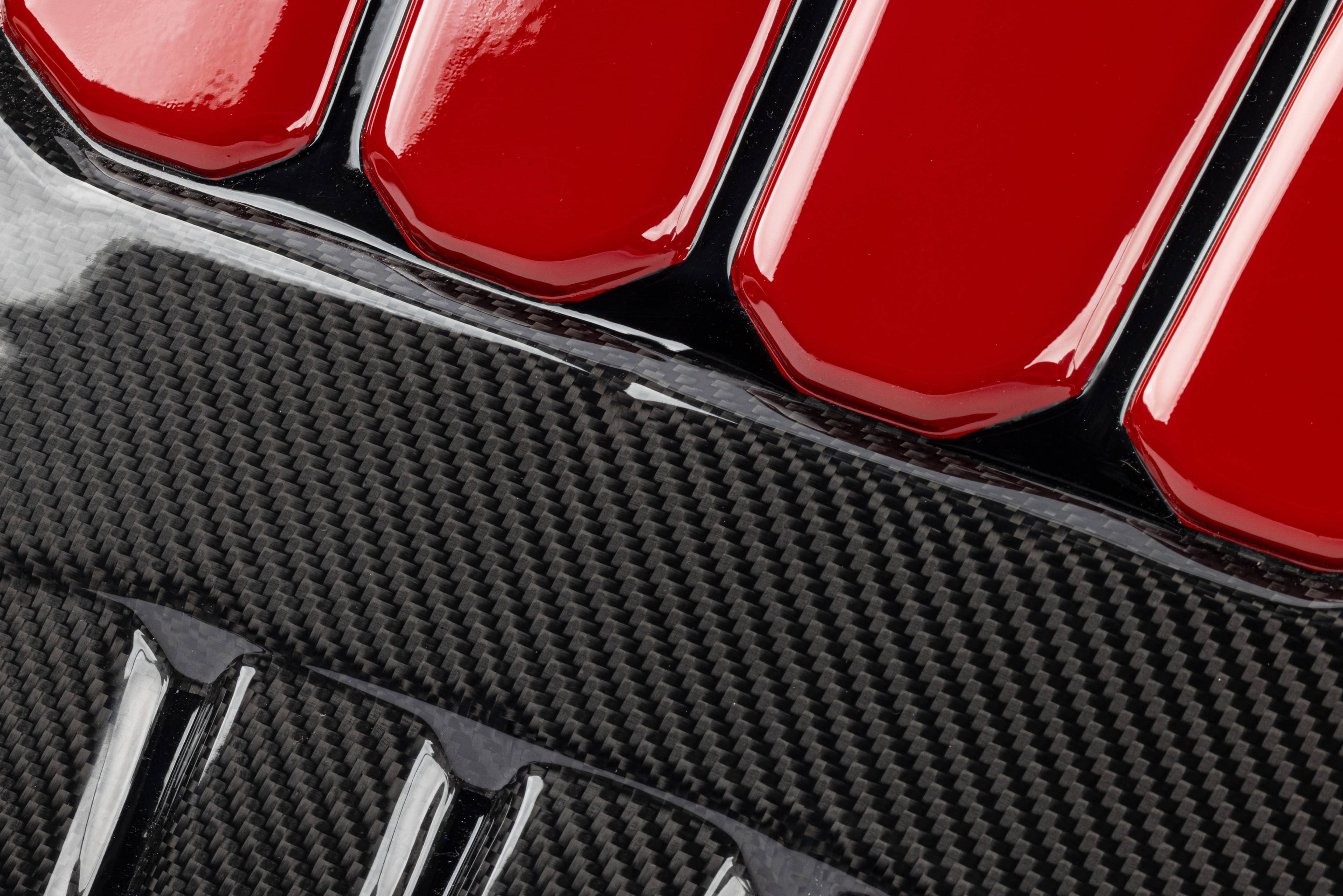 HJQF MS100232 APR Engine Cover - 2.0T EA888.4 - Carbon Fiber - Fits select 2022-2026 Audi, Volkswagen applications thumbnail 4