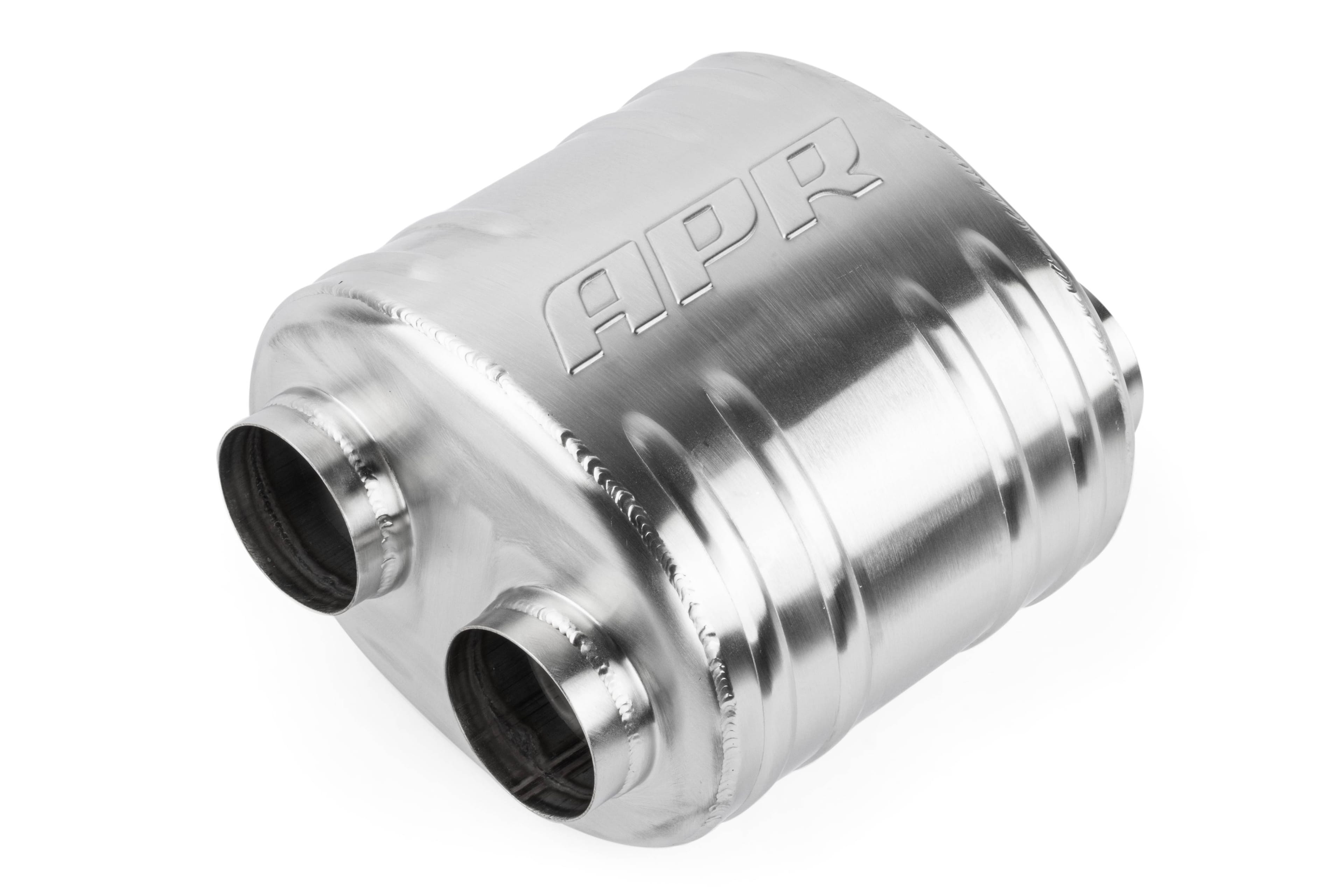 HJQF MUH0010 APR Premium Sound Absorption Muffler - Dual 63.5mm (2.5") thumbnail 2