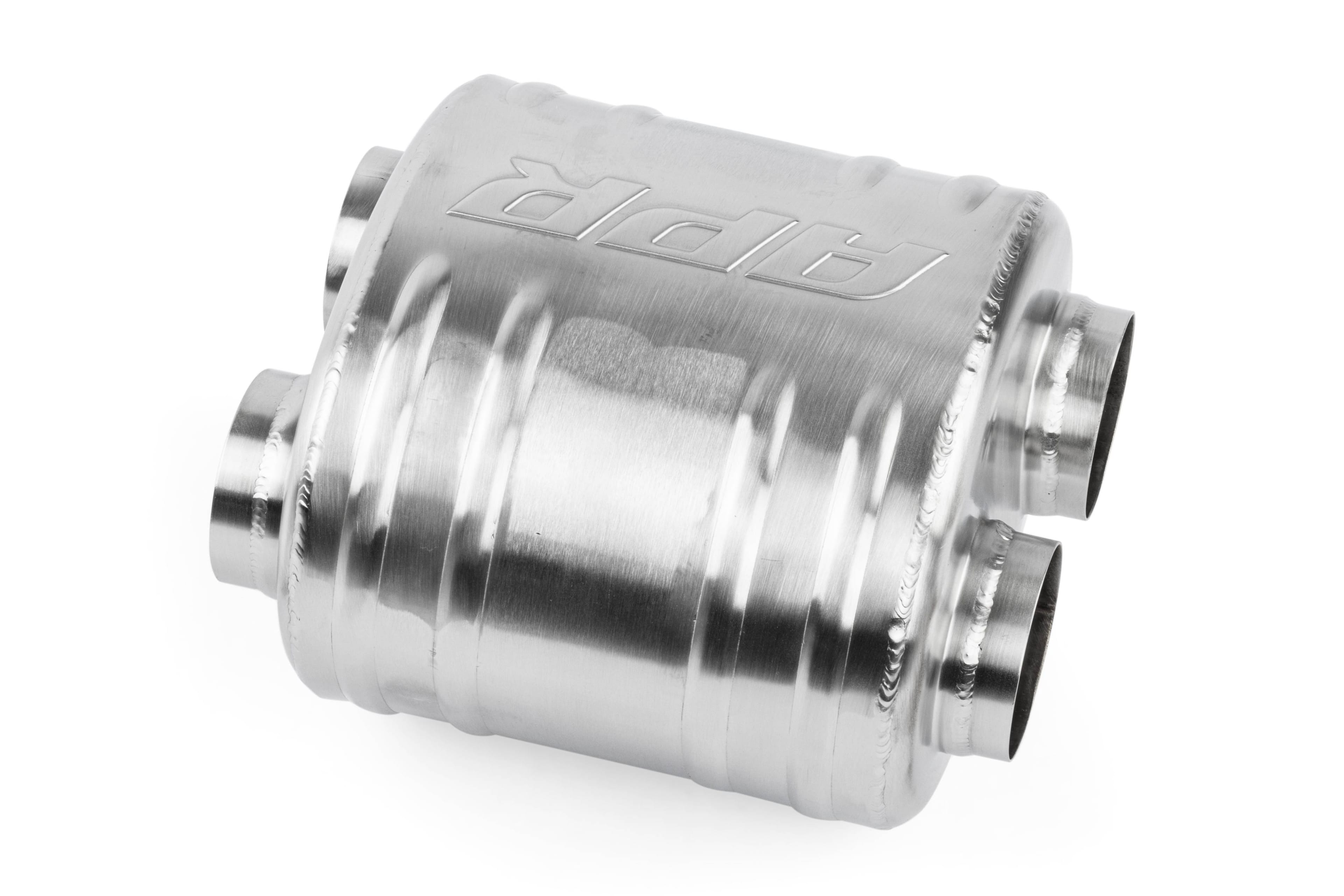HJQF MUH0010 APR Premium Sound Absorption Muffler - Dual 63.5mm (2.5") thumbnail 6