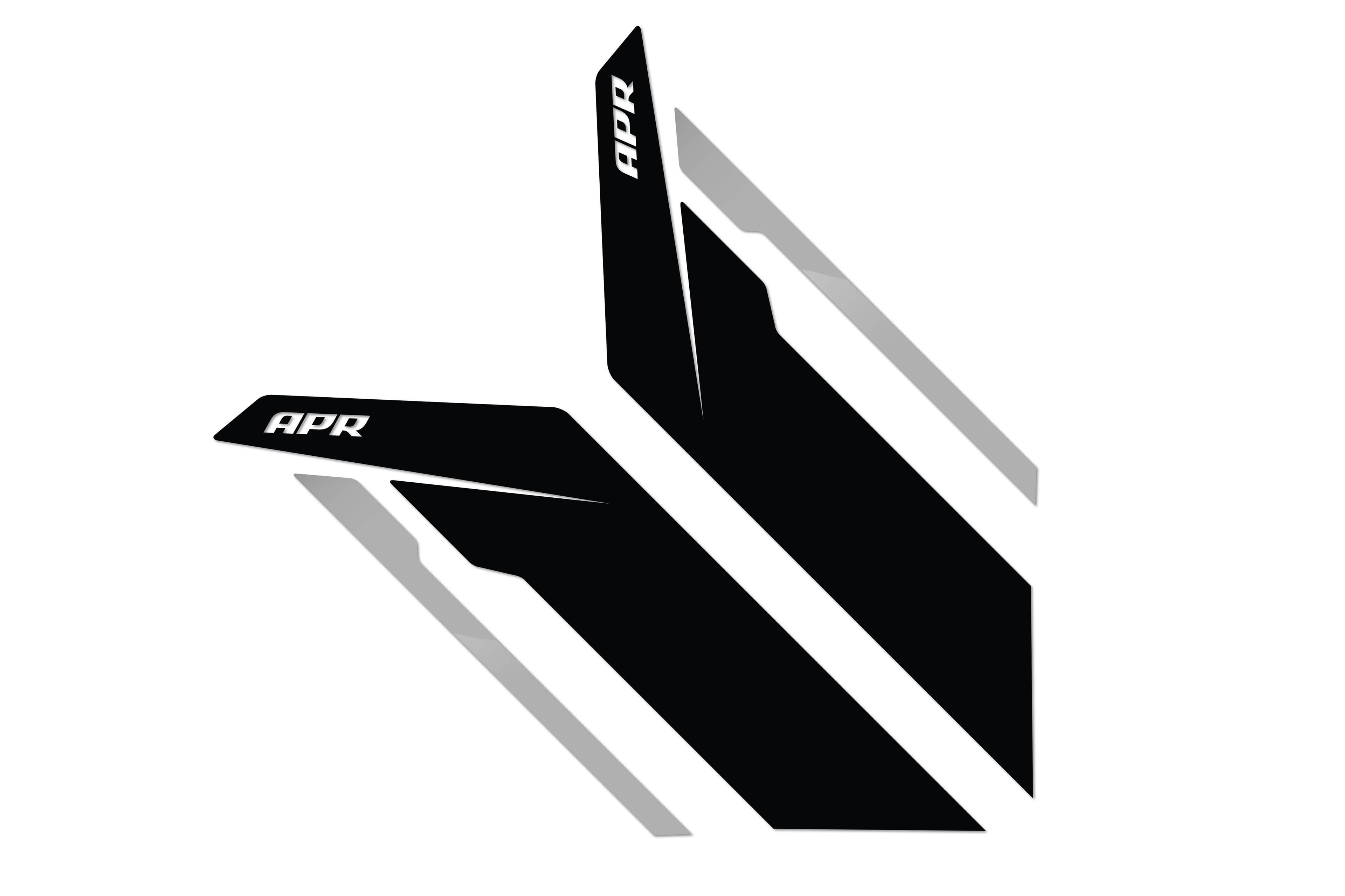 HJQF PM100334 APR Sideburns - Black APR / Silver Stripe thumbnail 2