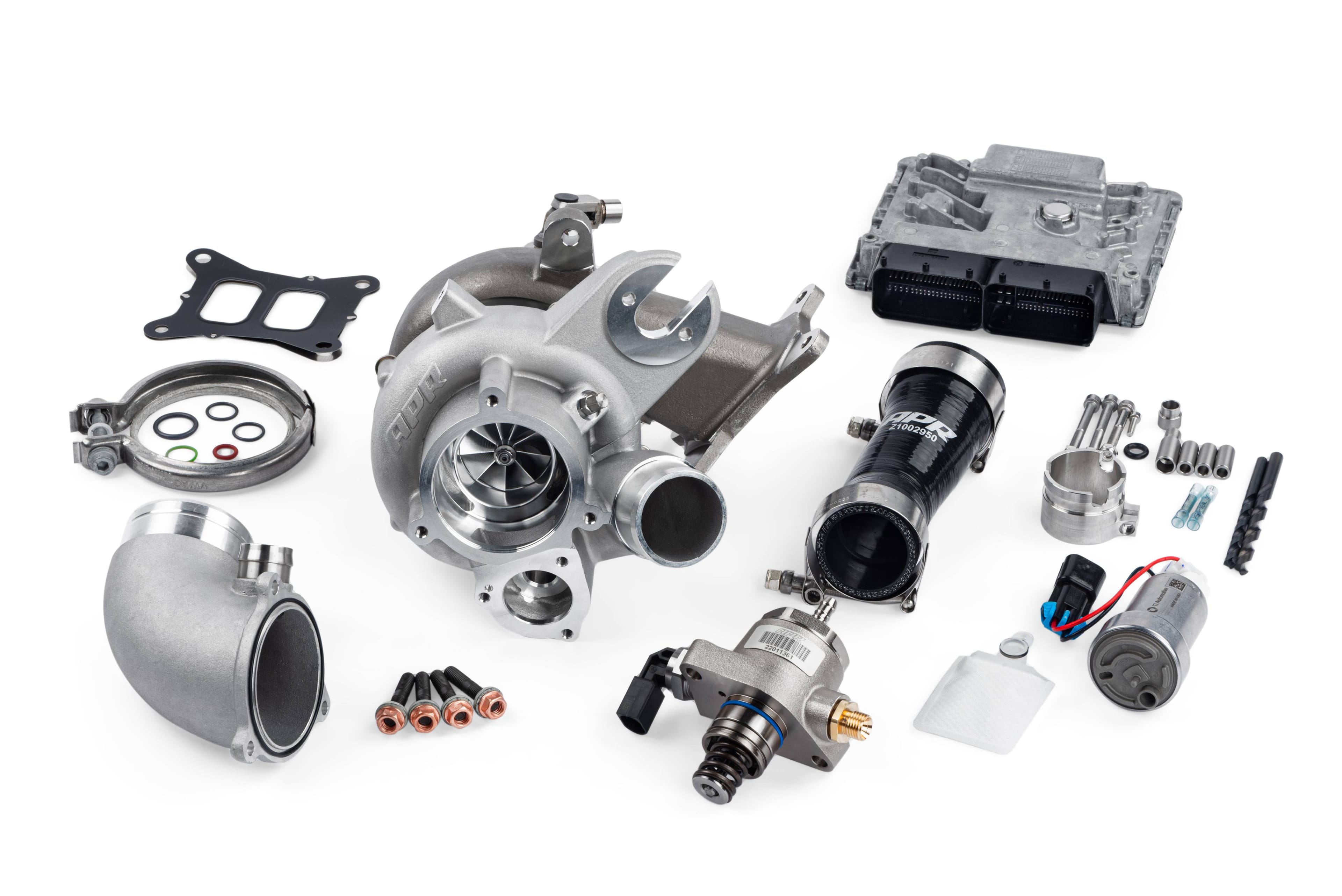 HJQF T4100003-A APR DTR6054 Direct Replacement Turbo System - w/ LPFP and HPFP - Fits select 2015-2023 Audi, Volkswagen applications thumbnail 2