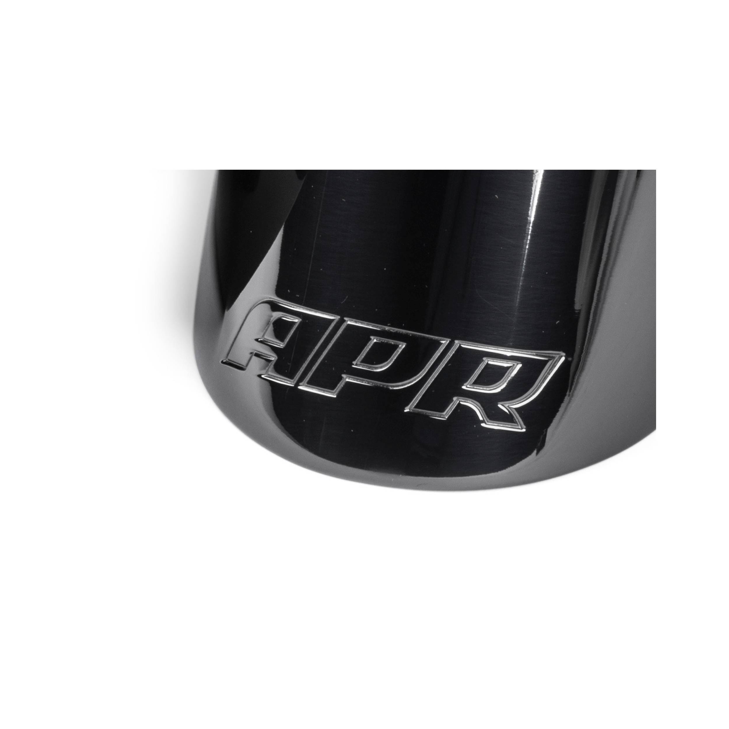 HJQF TPK0008 APR Double-Walled 3.5" Slash-Cut Tips (Diamond Black) - Set of 2 thumbnail 4