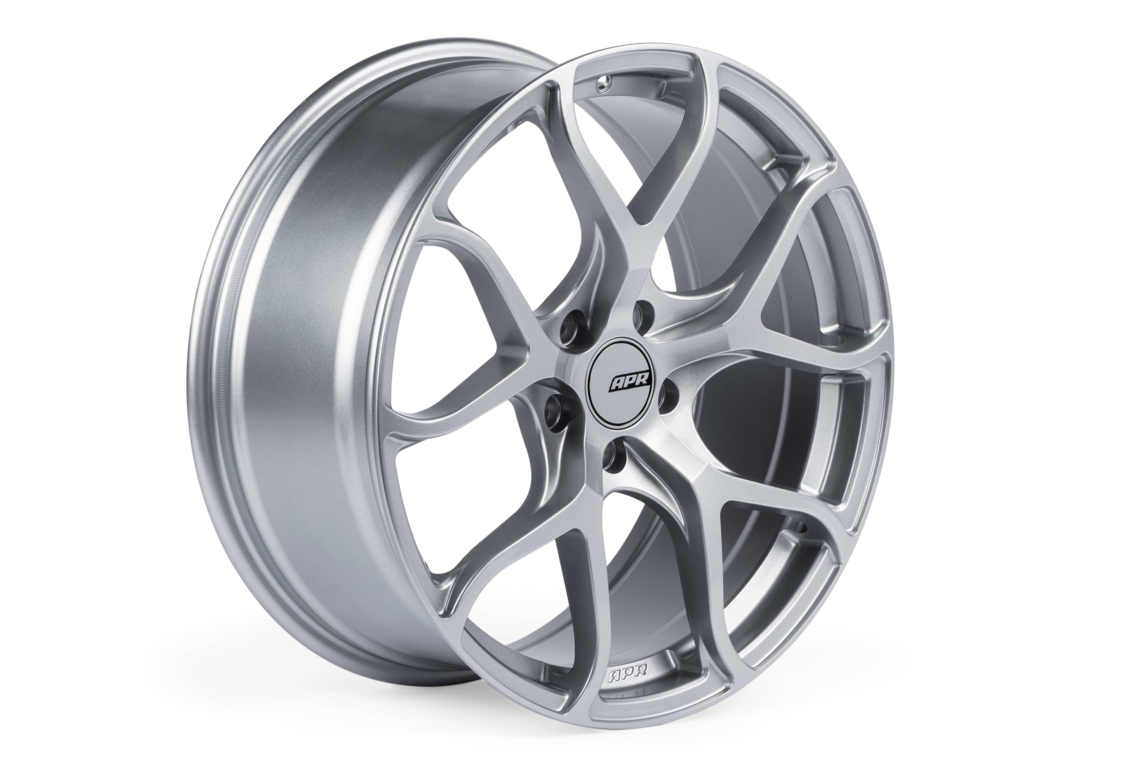 HJQF WHL00001 APR A01 Flow Formed Wheels (19x8.5) (Hyper Silver) (1 Wheel) - Fits select 1992-2027 Audi, Volkswagen applications thumbnail 2