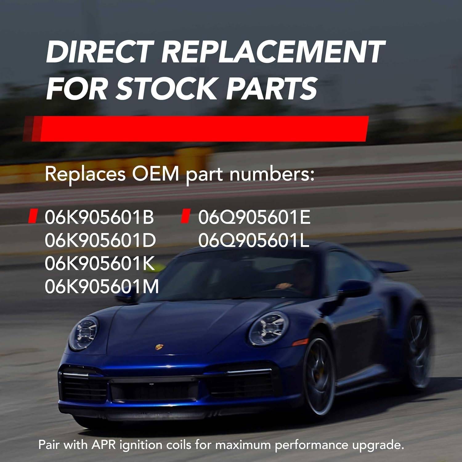 HJQF Z1003100 APR Iridium Pro Spark Plugs - Heat Range 9 (EA888.3/4, EA855.2, EA824 Engines) - Fits select 2012-2027 Audi, Volkswagen applications thumbnail 12