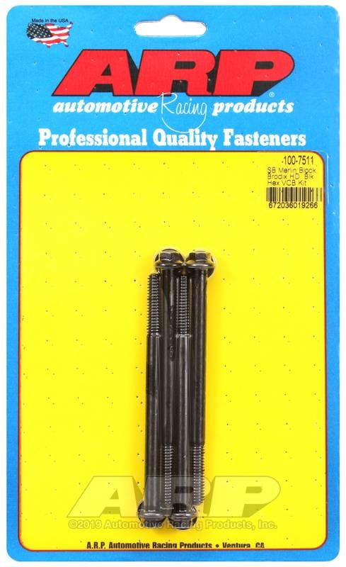 ARP 100-7511 ARP Merlin block, Brodix head SB hex valve cover bolt kit thumbnail 4