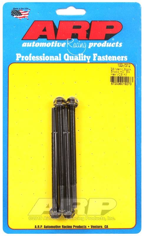 ARP 100-7512 ARP Merlin block, Brodix head SB hex valve cover bolt kit thumbnail 4