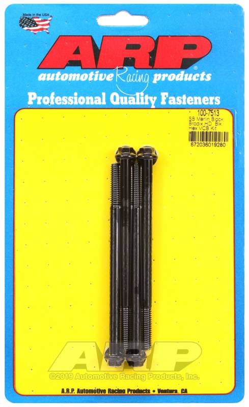 ARP 100-7513 ARP Merlin block, Brodix head SB hex valve cover bolt kit thumbnail 4