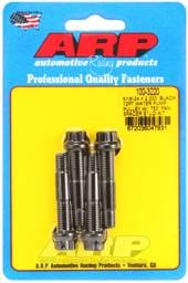 ARP 100-3220 ARP 5/16-24 X 2.000 black 12pt water pump pulley w/ .750in fan spacer stud kit