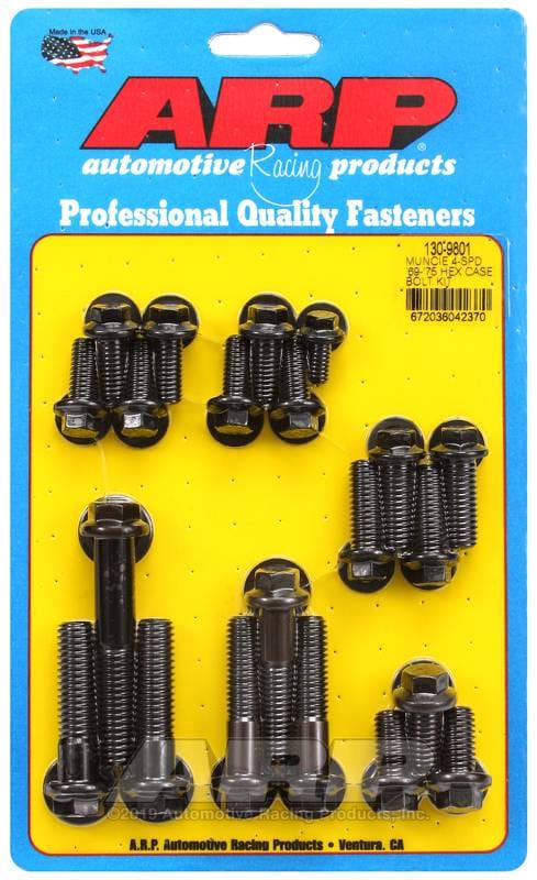 ARP 130-9801 ARP Muncie 4-spd 69-75 hex trans case bolt kit thumbnail 2