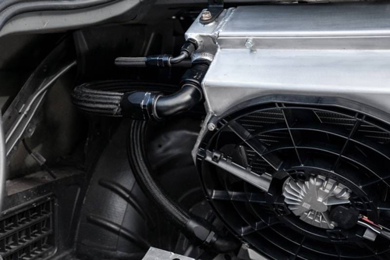 CSF 8374 CSF Motorsport Radiator with Shroud - 14in SPAL Brushless Fans - Harnesses thumbnail 8